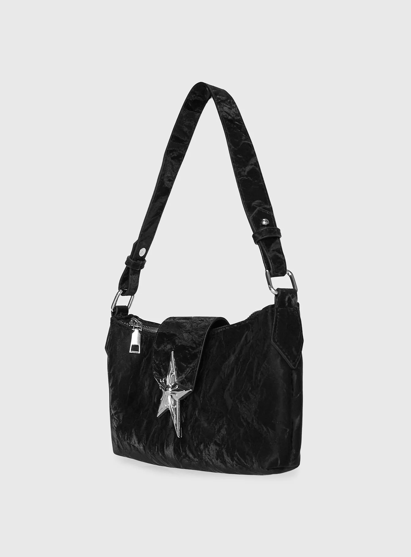 Be Your Girl Star Detail Bag Black - Image 3