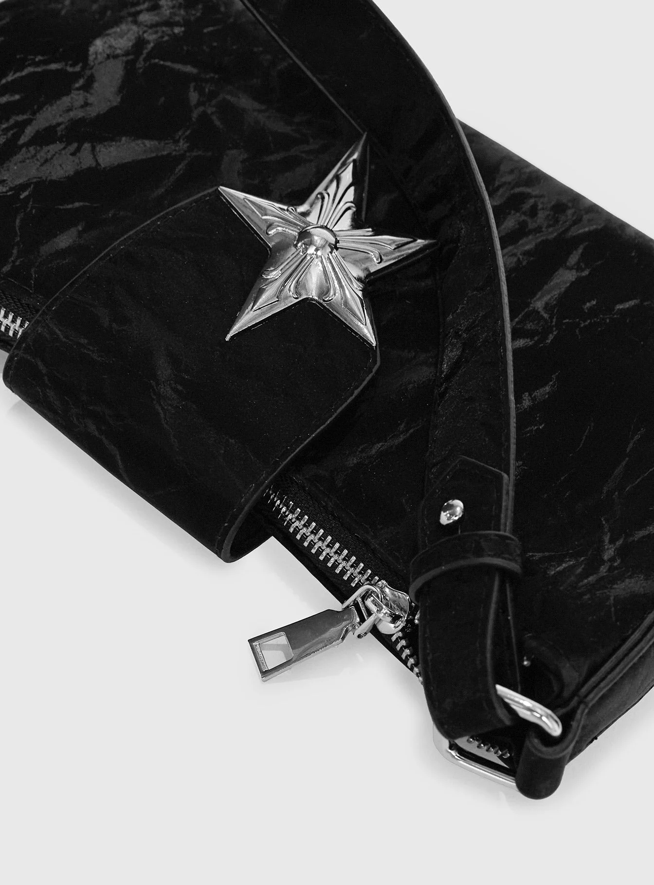 Be Your Girl Star Detail Bag Black - Image 5