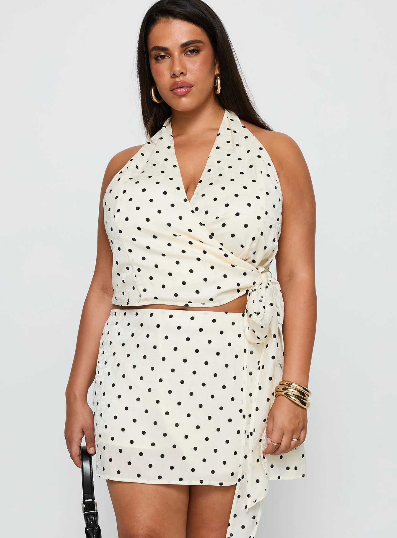 Beffanie Halter Wrap Set Polka Dot Curve - Image 2