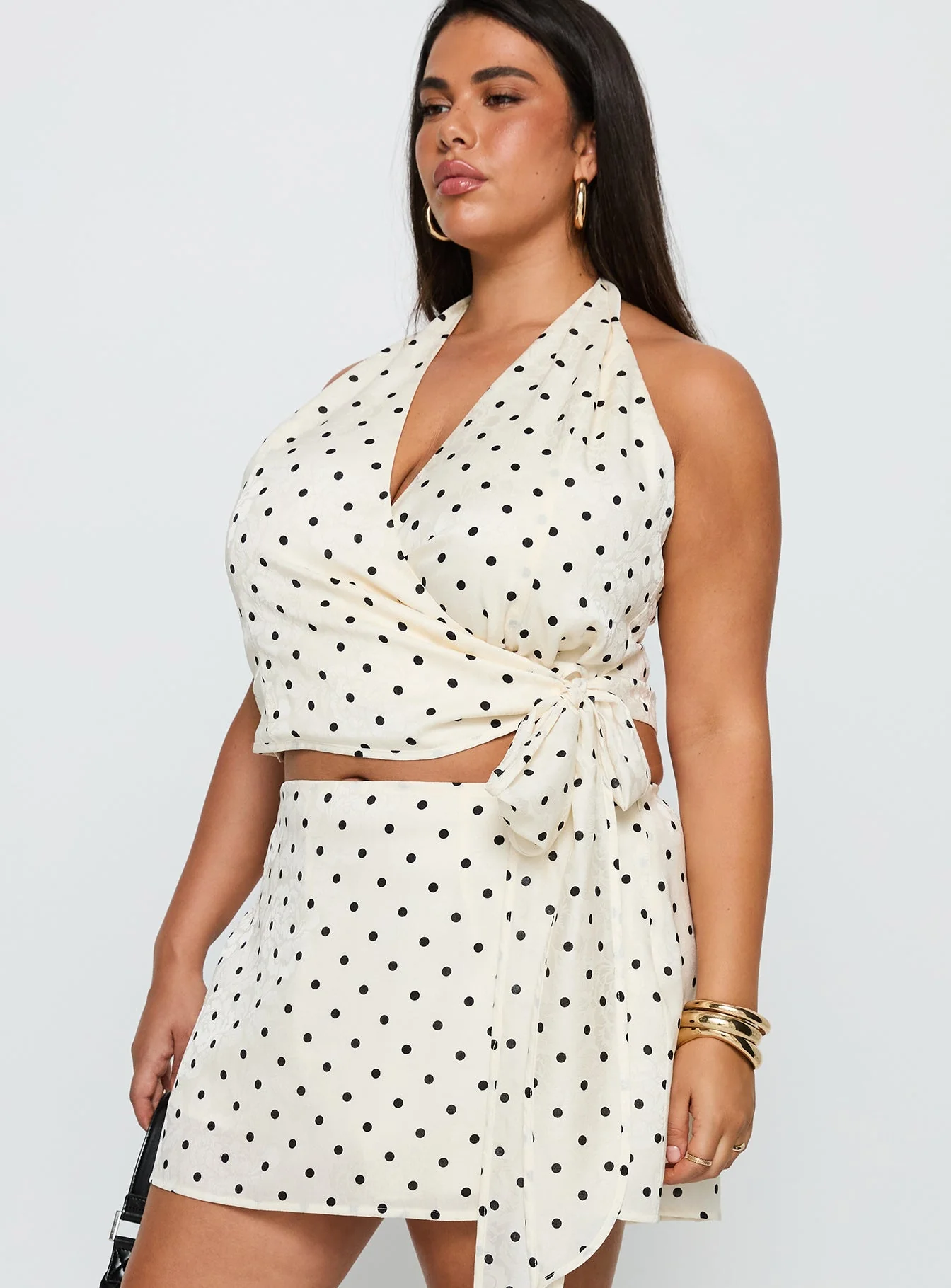 Beffanie Halter Wrap Set Polka Dot Curve - Image 4
