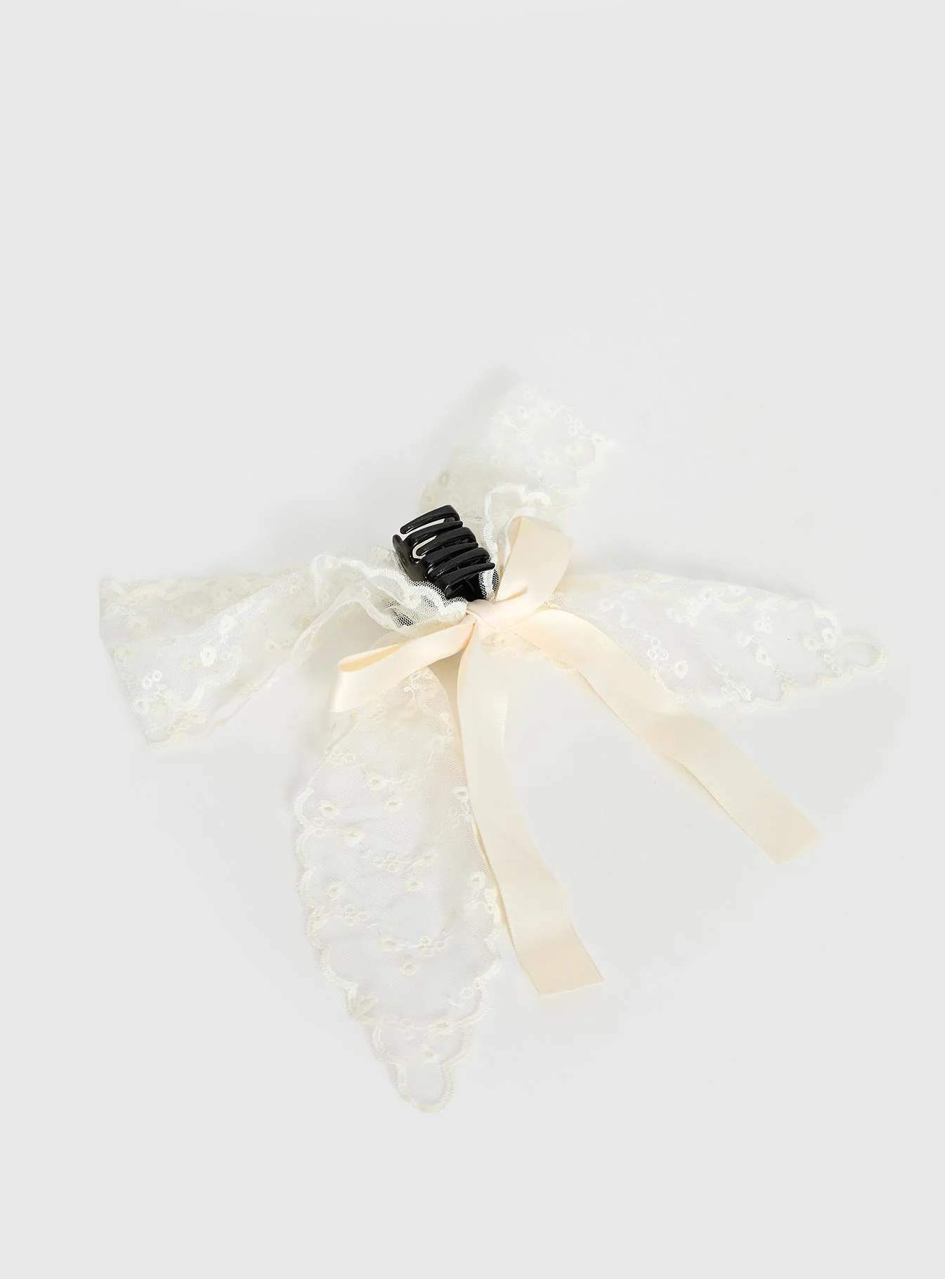 Bellarosa Lace Bow White - Image 3