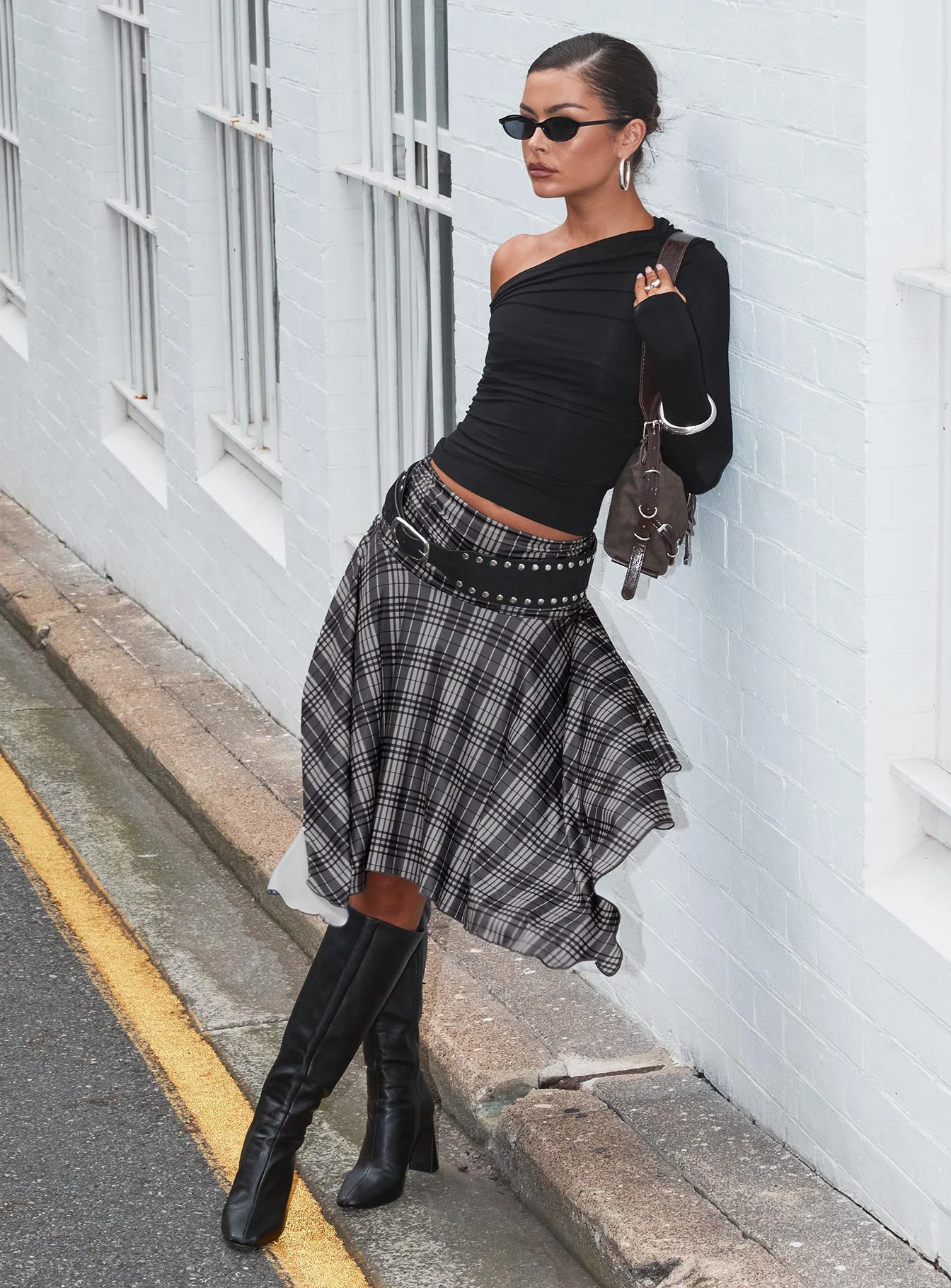 Beller Long Sleeve Top Black - Image 7