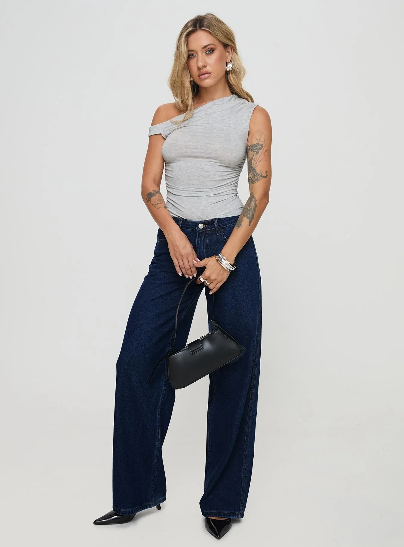 Beller Top Marle Grey - Image 3