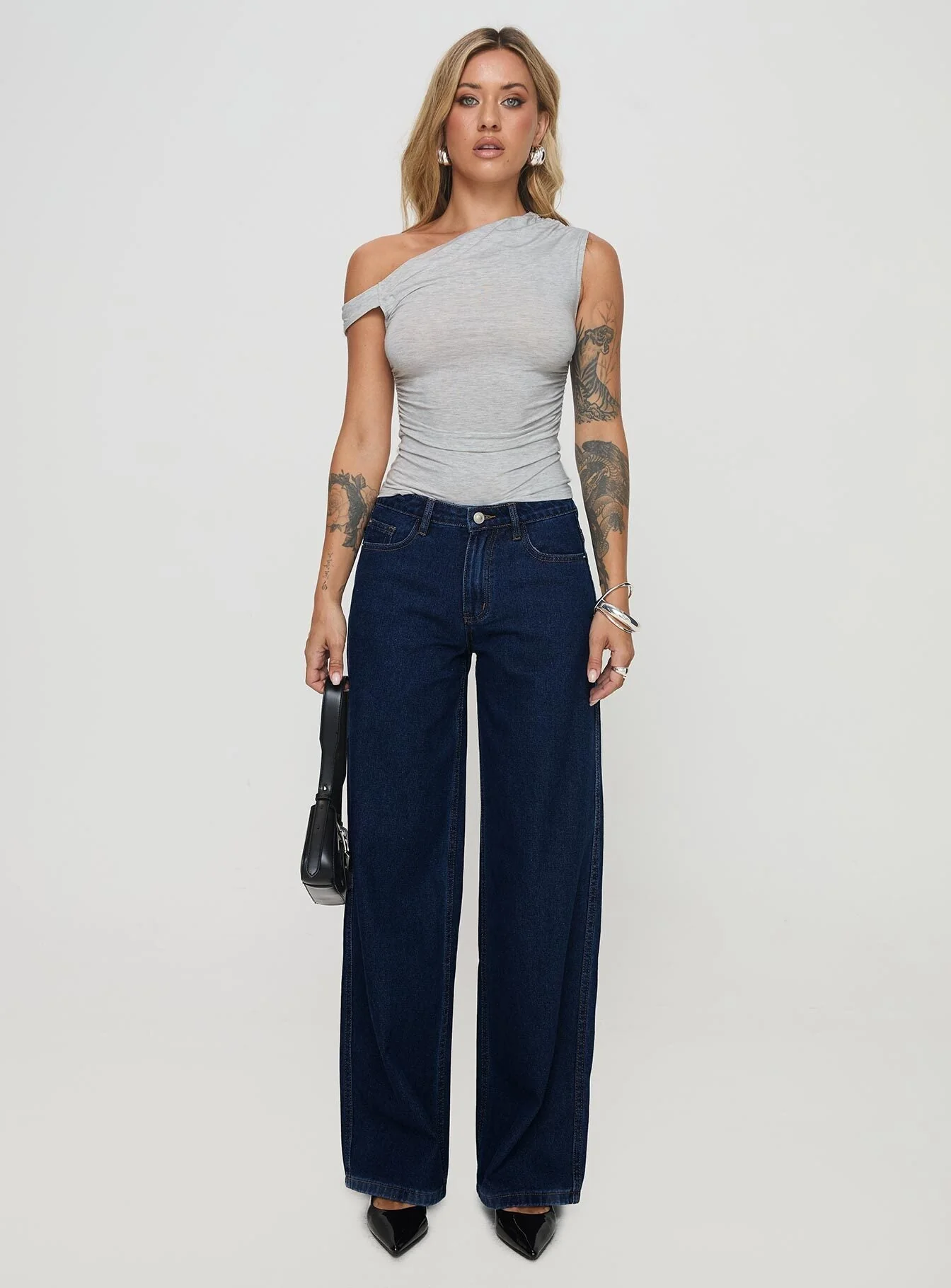 Beller Top Marle Grey - Image 7