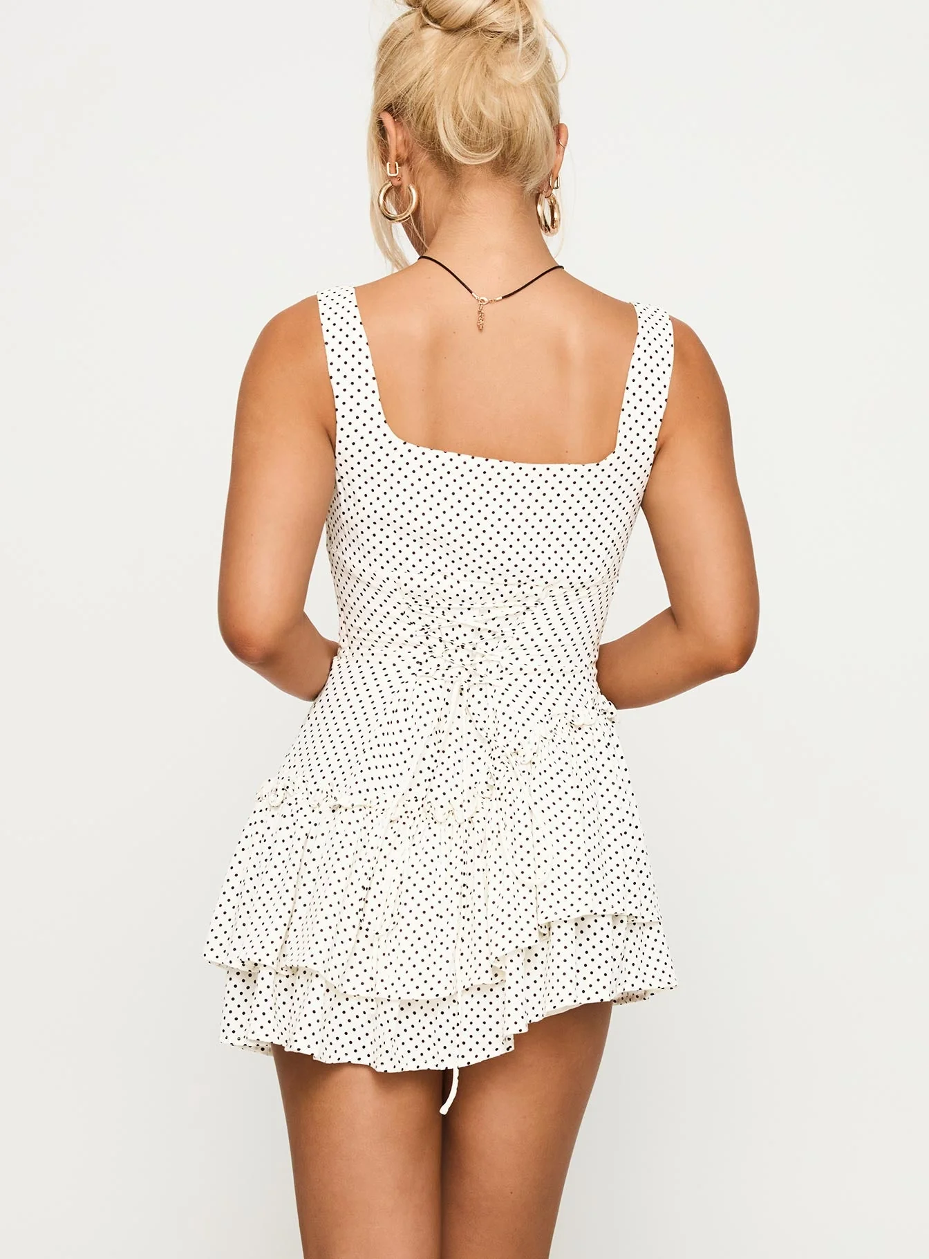 Shantelle Romper White Polka - Image 5