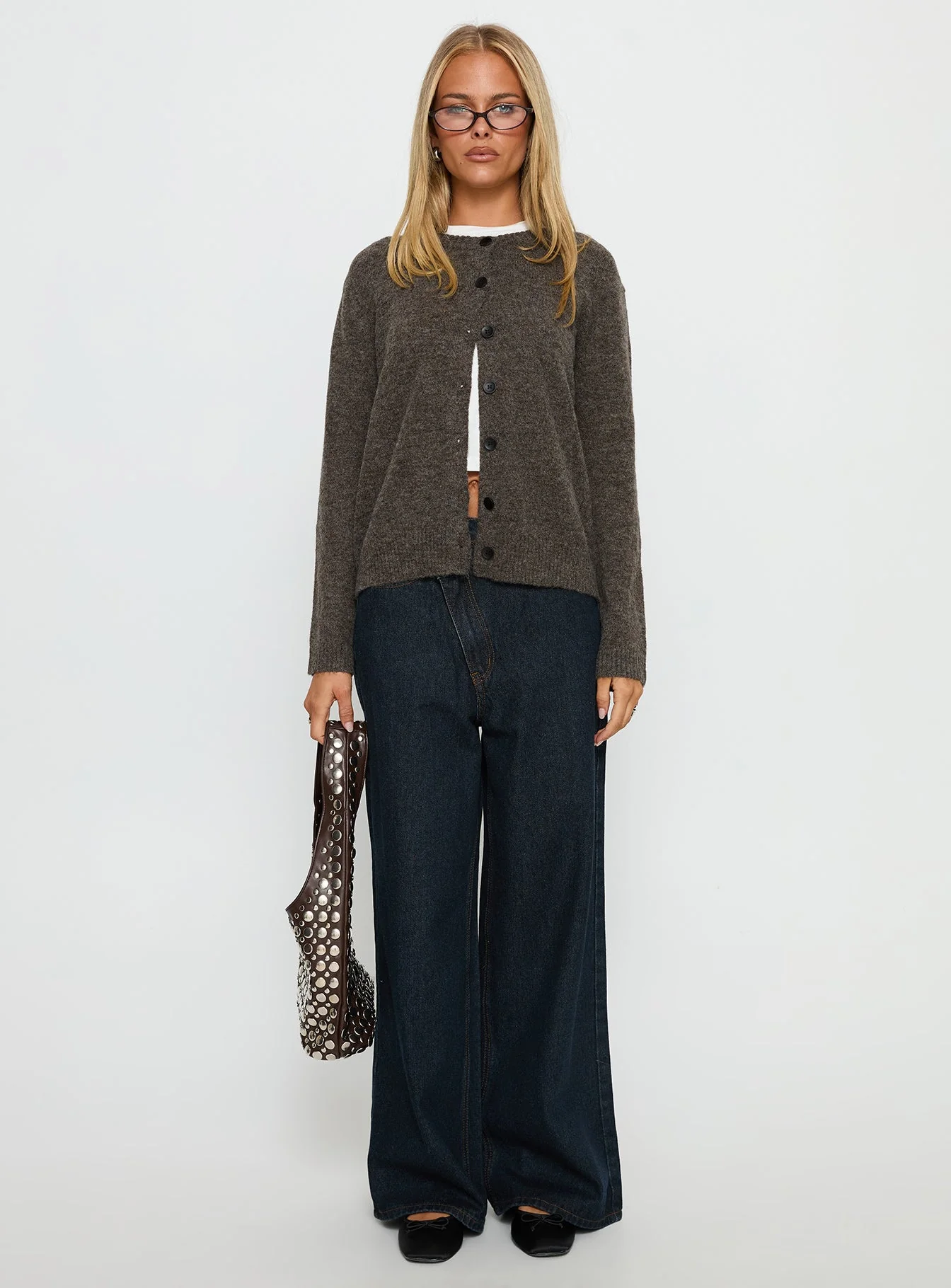 Better Than Fiction Cardigan Mocha - Image 7