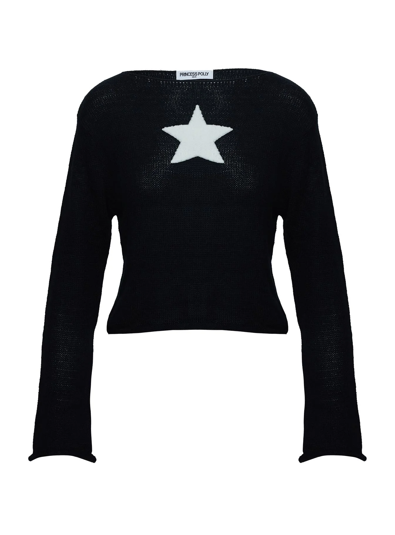 Big Star Knit Sweater Black - Image 8