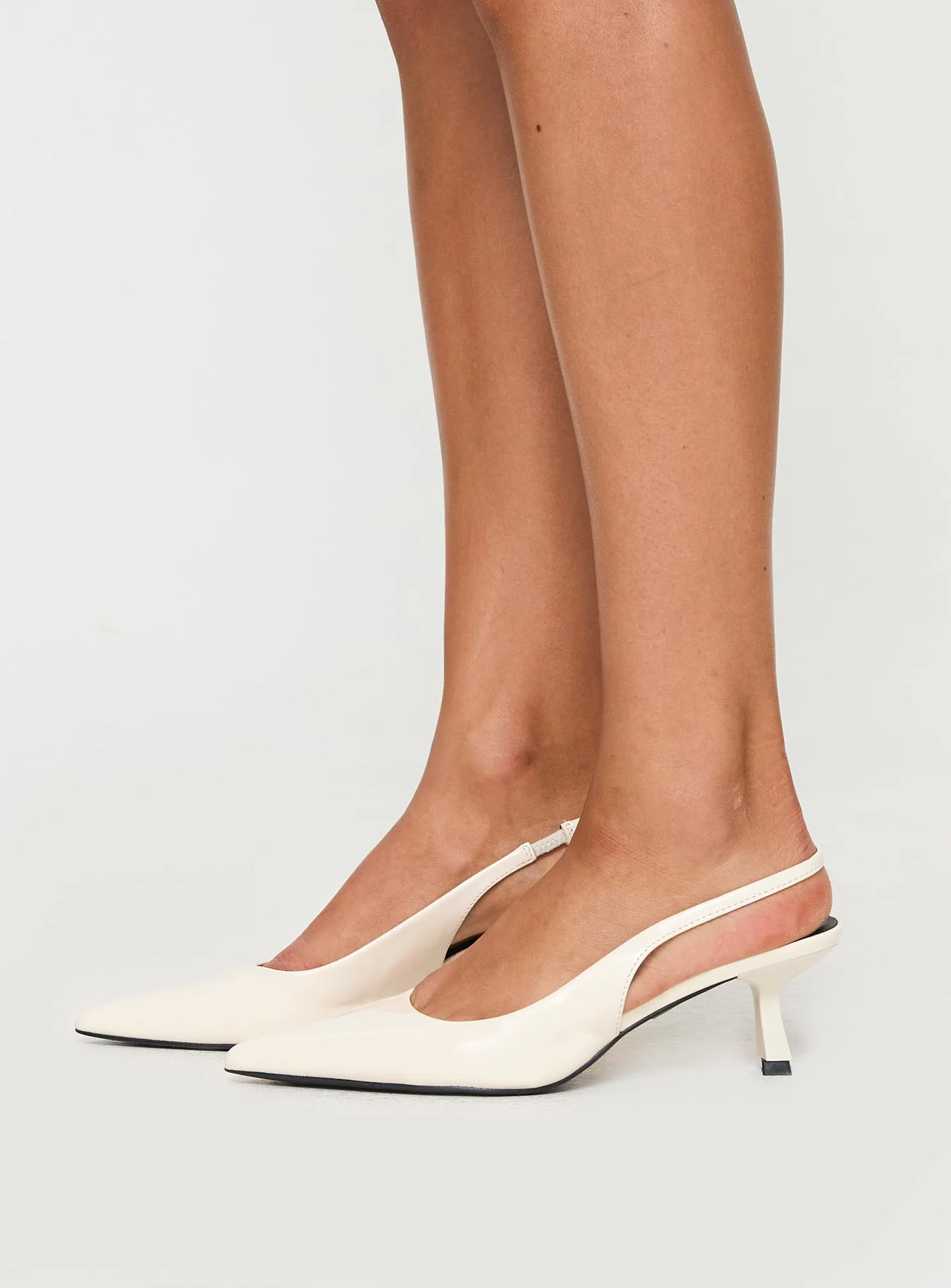 Billini Ayla Pointed Toe Heels Bone - Image 3
