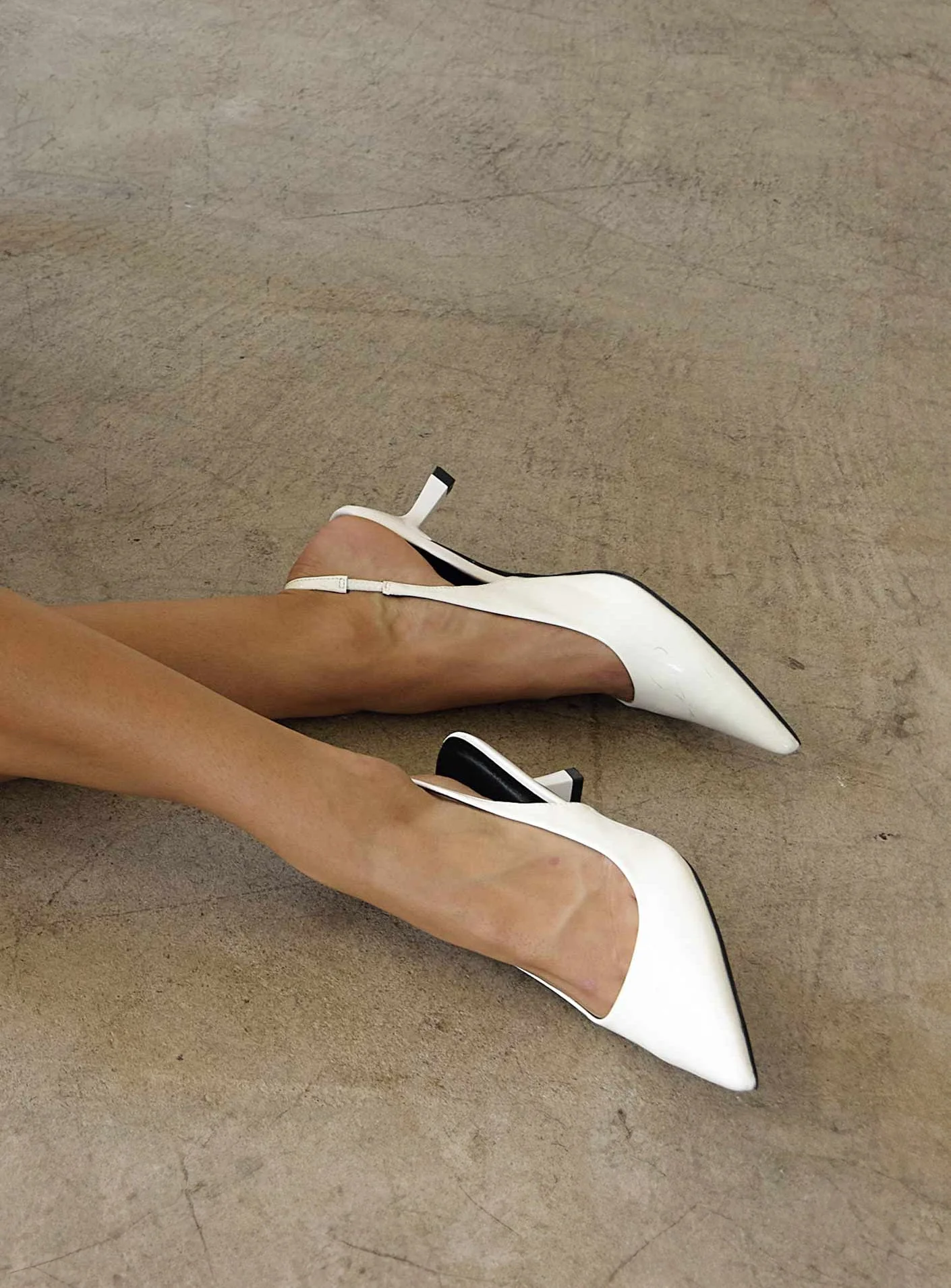 Billini Ayla Pointed Toe Heels Bone - Image 6