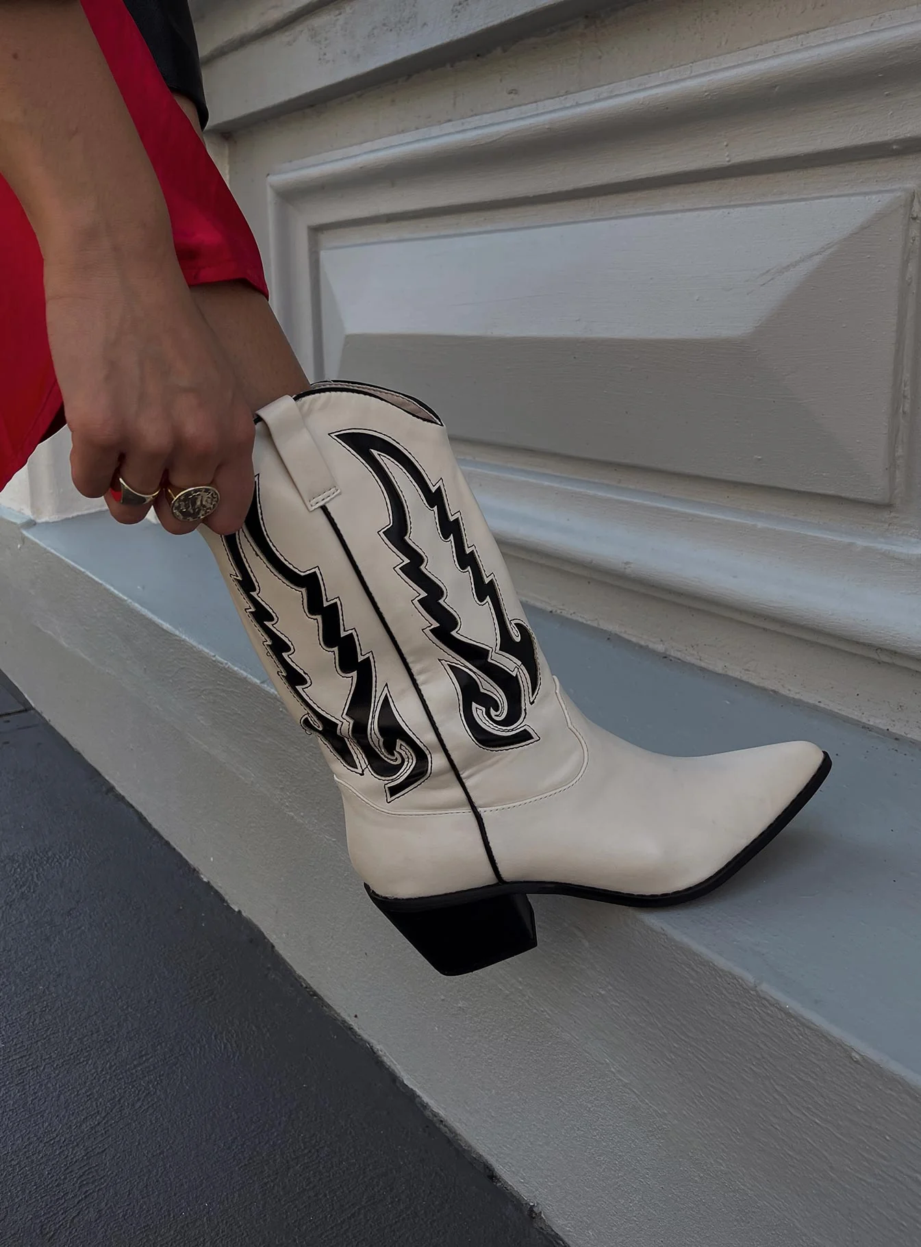 Billini Norva Boots Bone / Black - Image 5