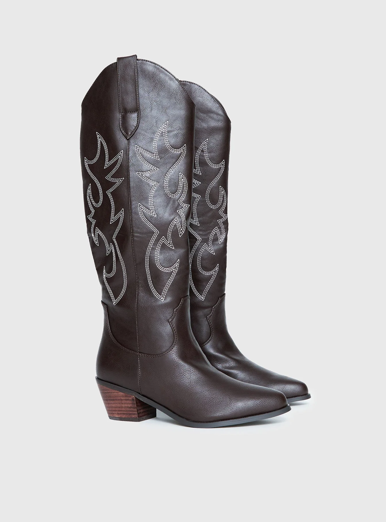 Billini Urson Boots Chocolate / White - Image 3