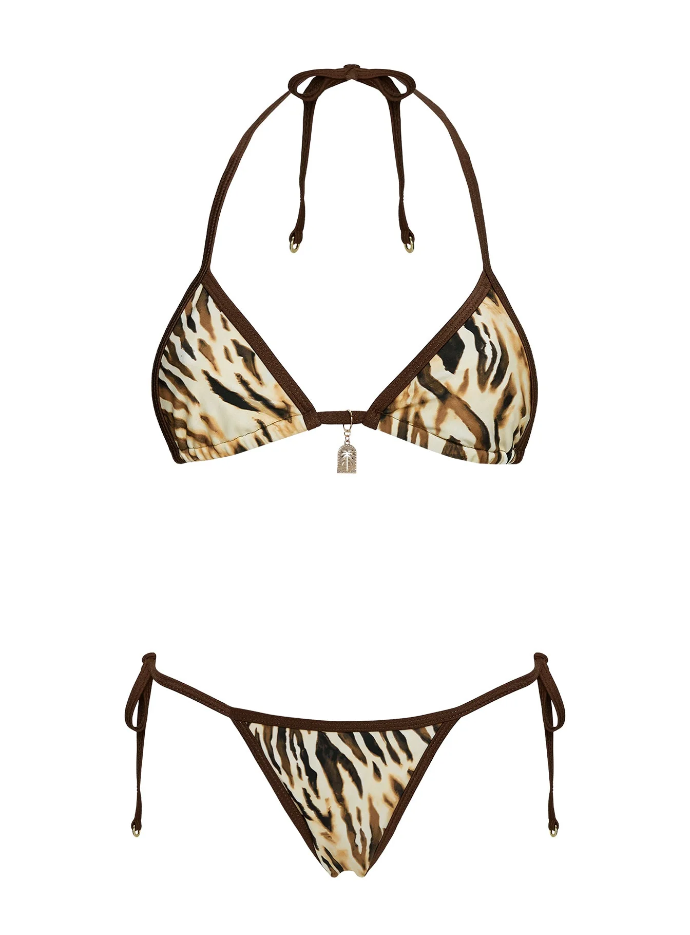 Blaylock Triangle Bikini Top Tiger - Image 5