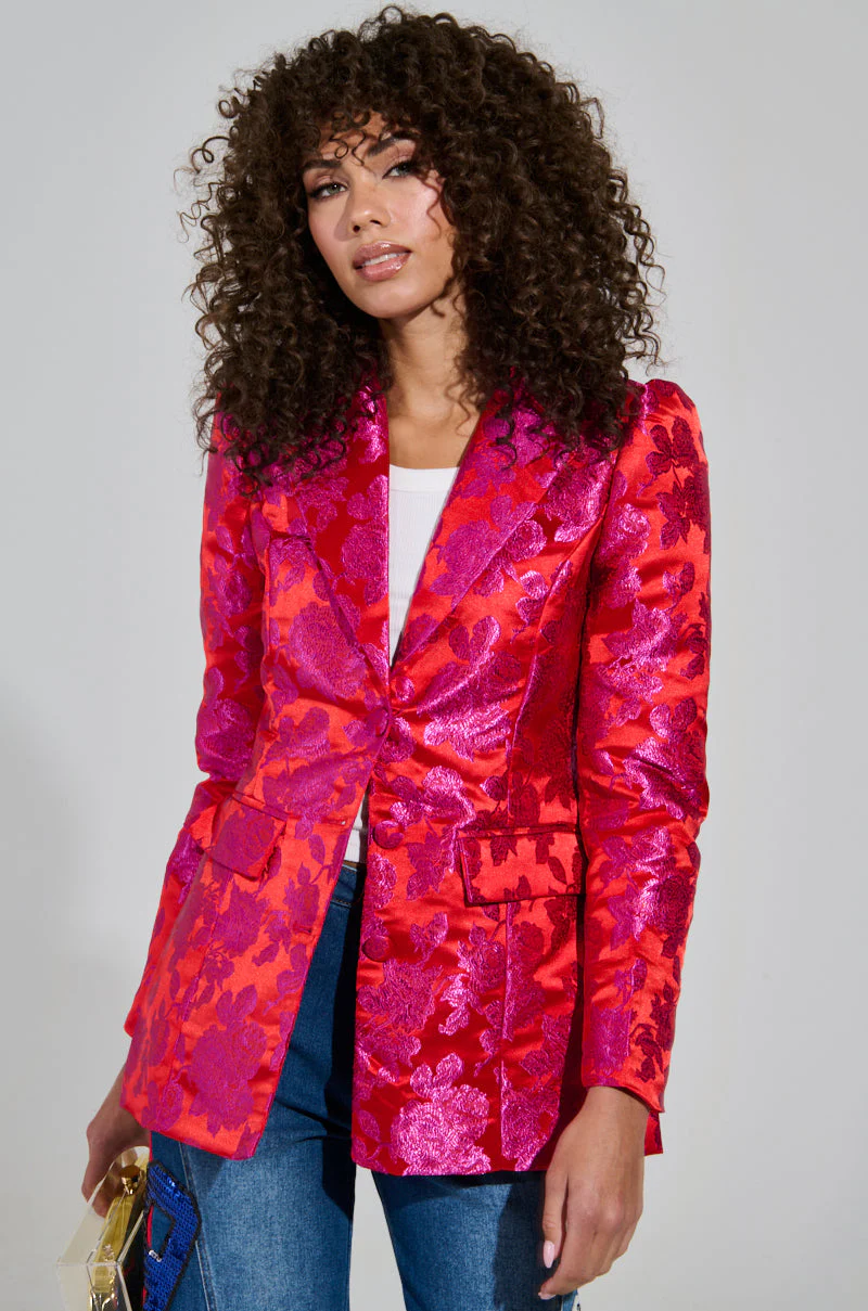 BLOOMING BROCADE BLAZER - Image 2