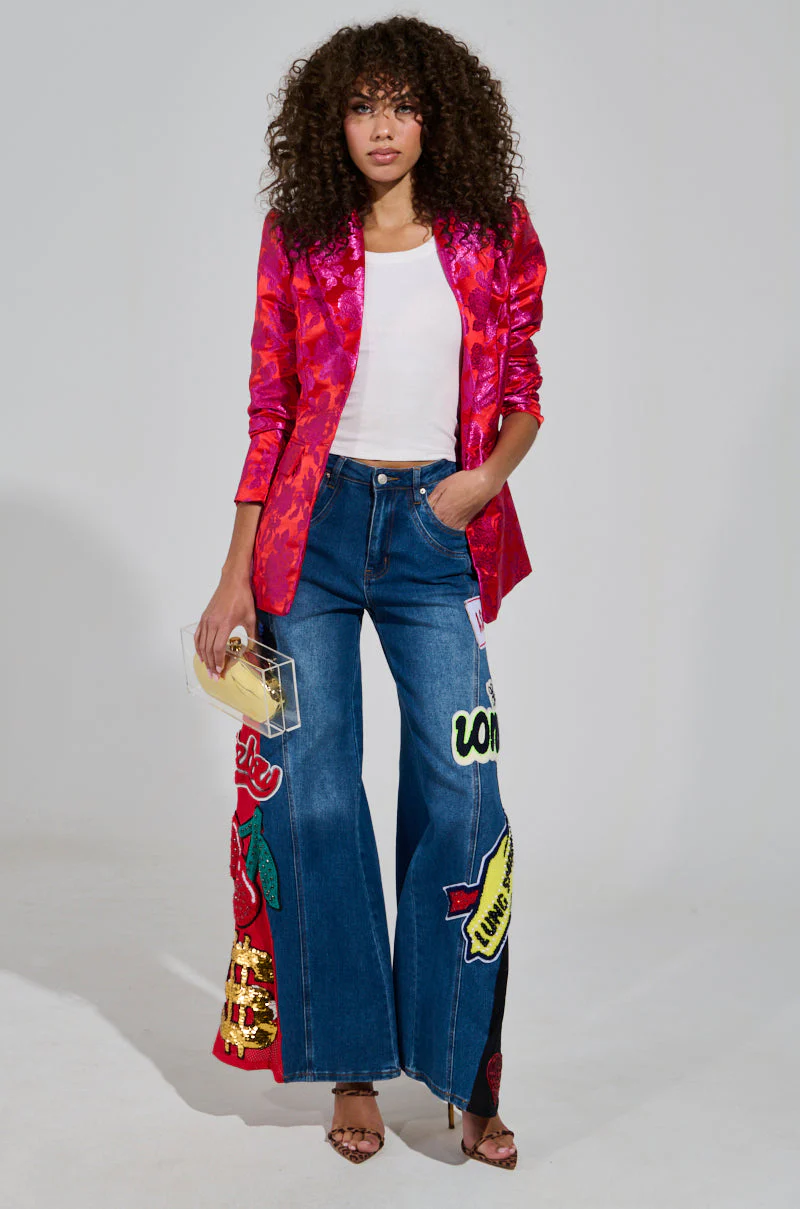 BLOOMING BROCADE BLAZER - Image 7