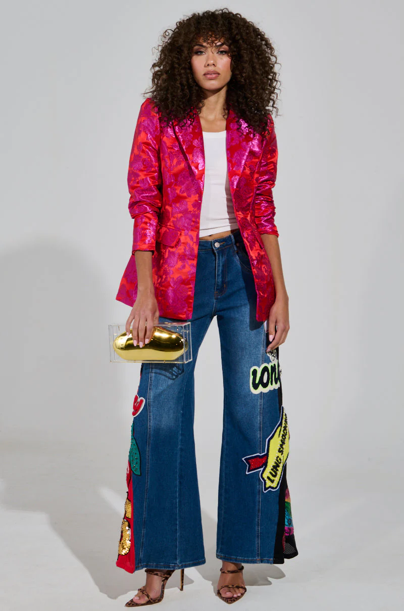 BLOOMING BROCADE BLAZER - Image 8