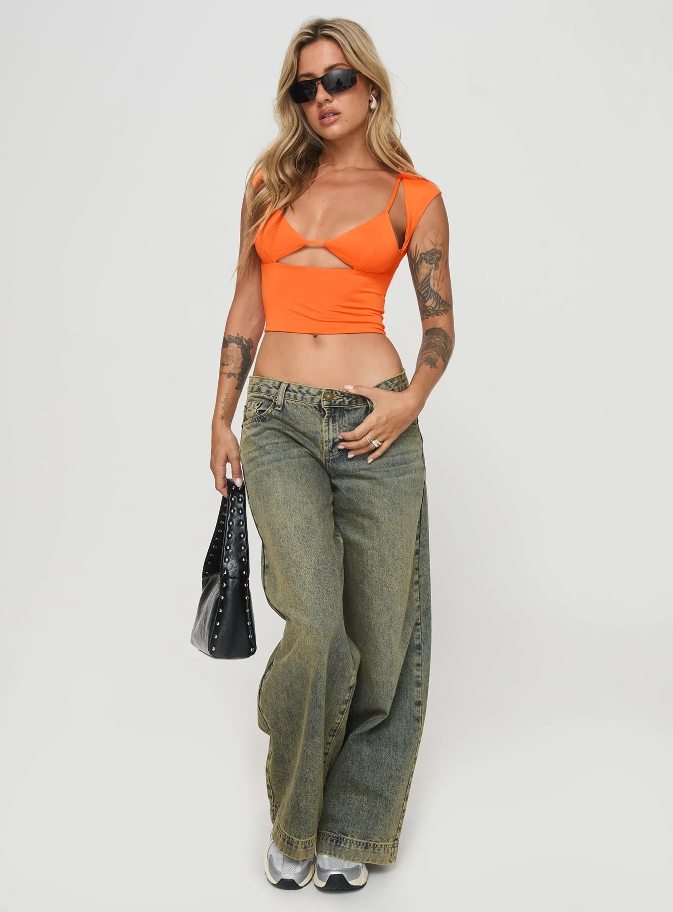Bolden Top Orange - Image 2