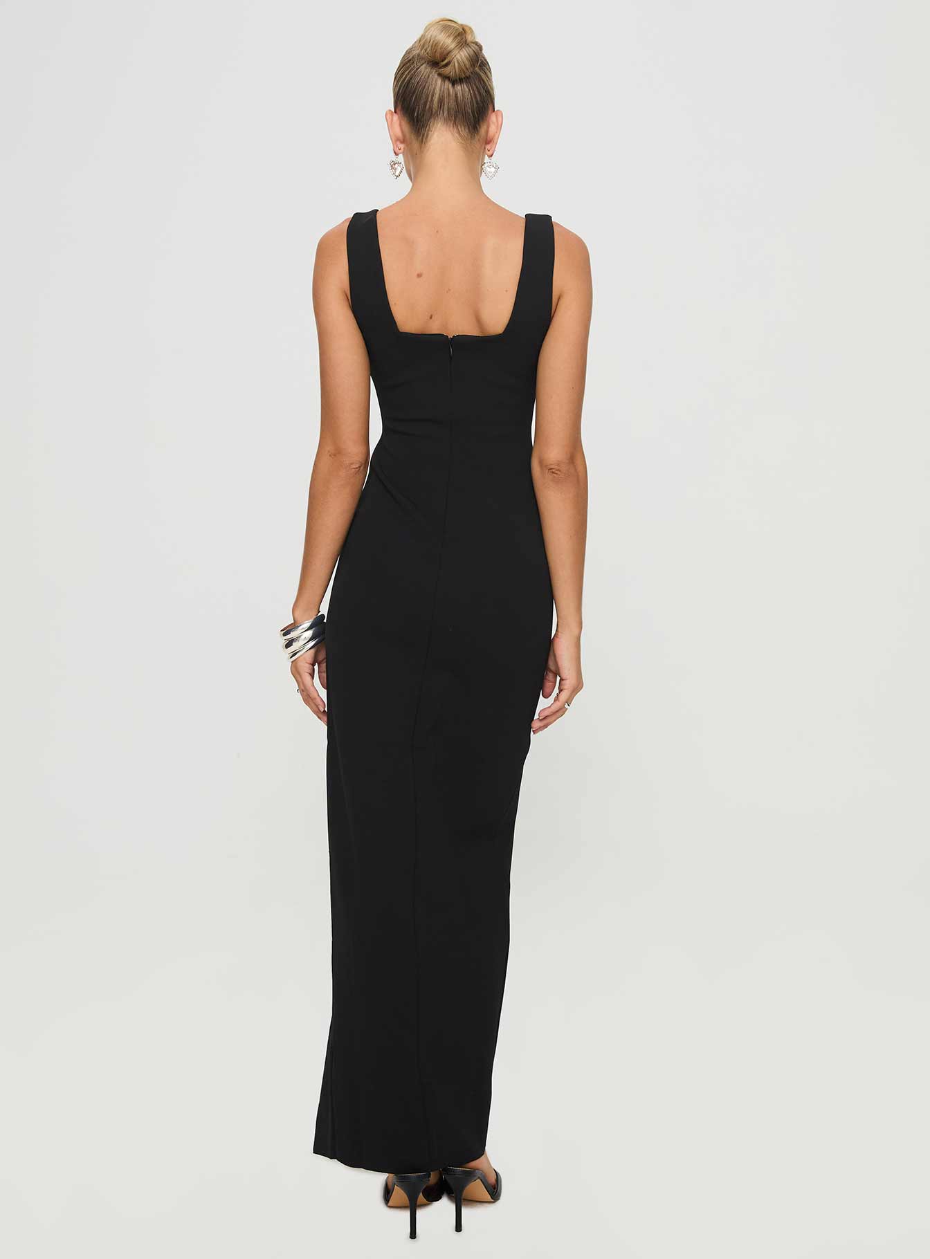 Bombshell Maxi Dress Black Petite - Image 5