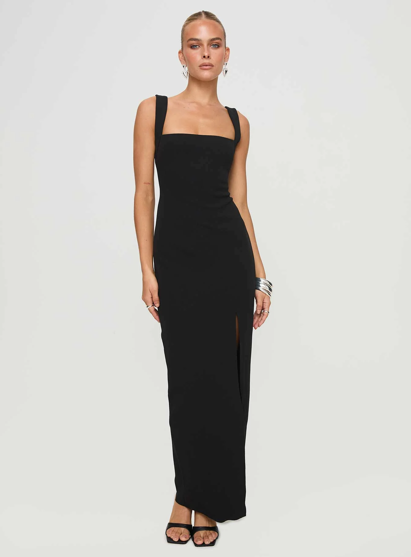 Bombshell Maxi Dress Black Tall - Image 2