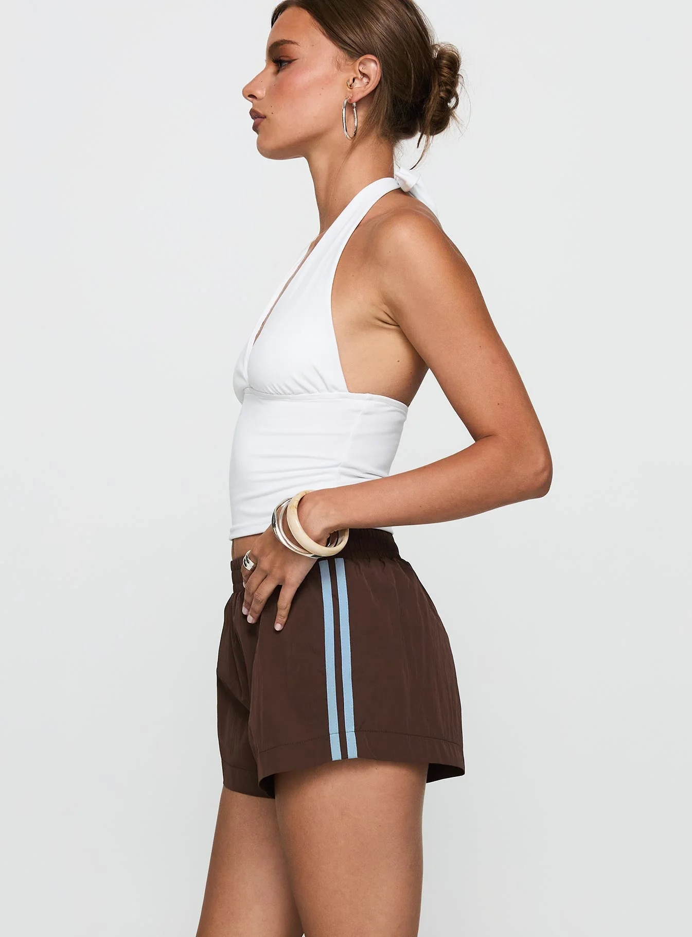 Borderline Track Short Brown / Blue - Image 4