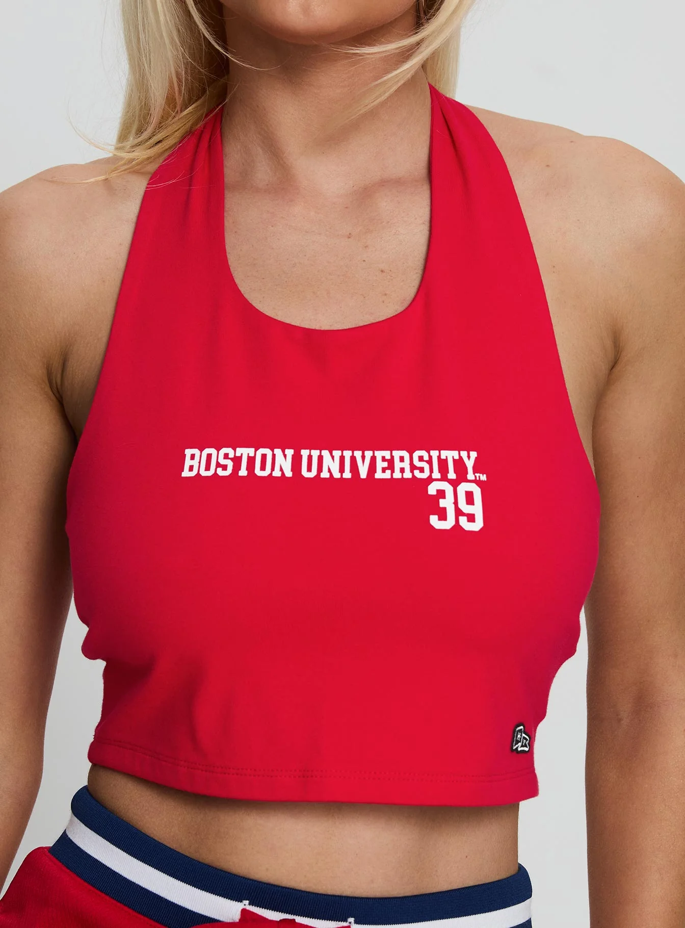 Boston University Tailgate Halter Top Red - Image 6