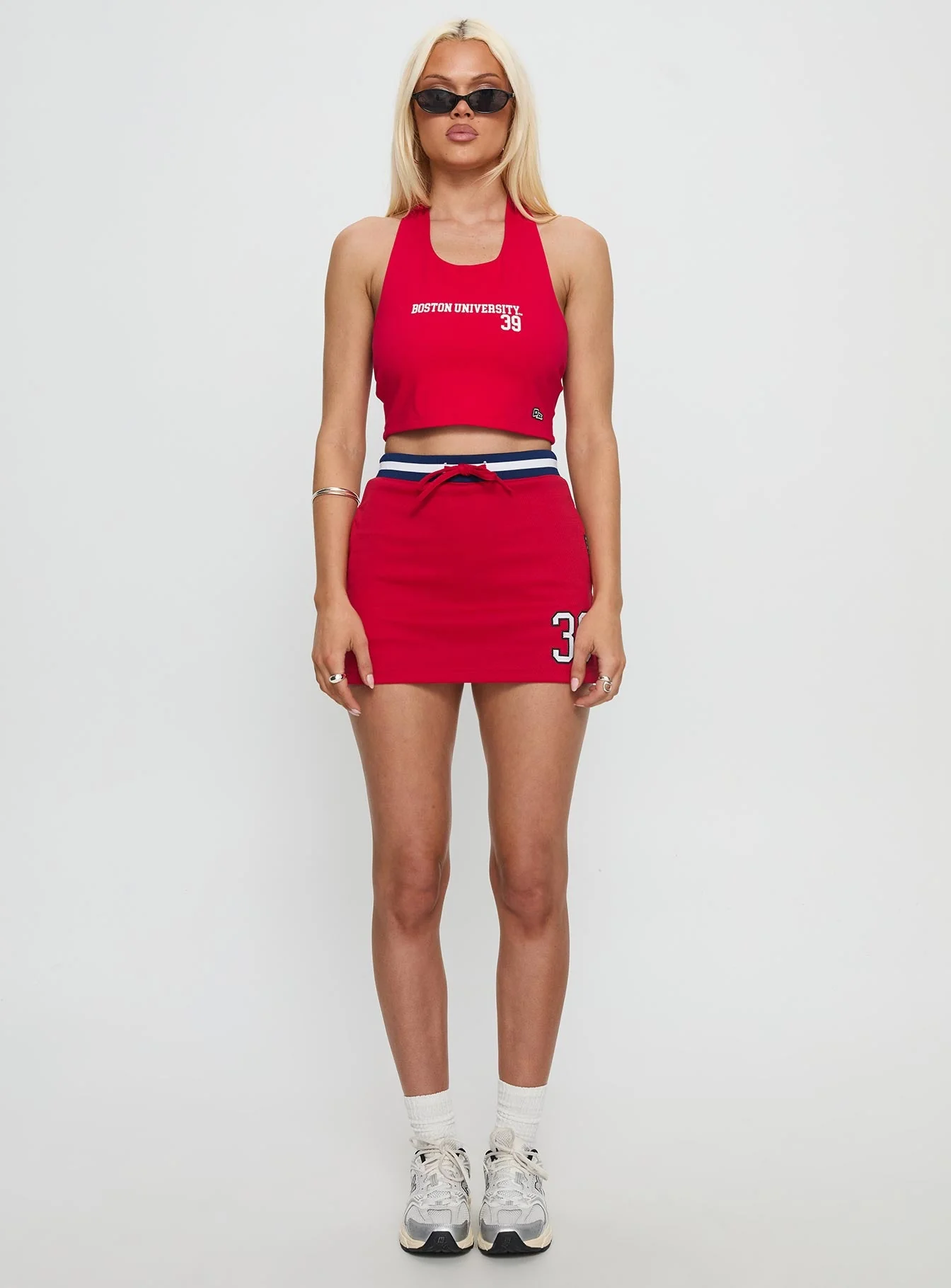 Boston University Tailgate Halter Top Red - Image 7