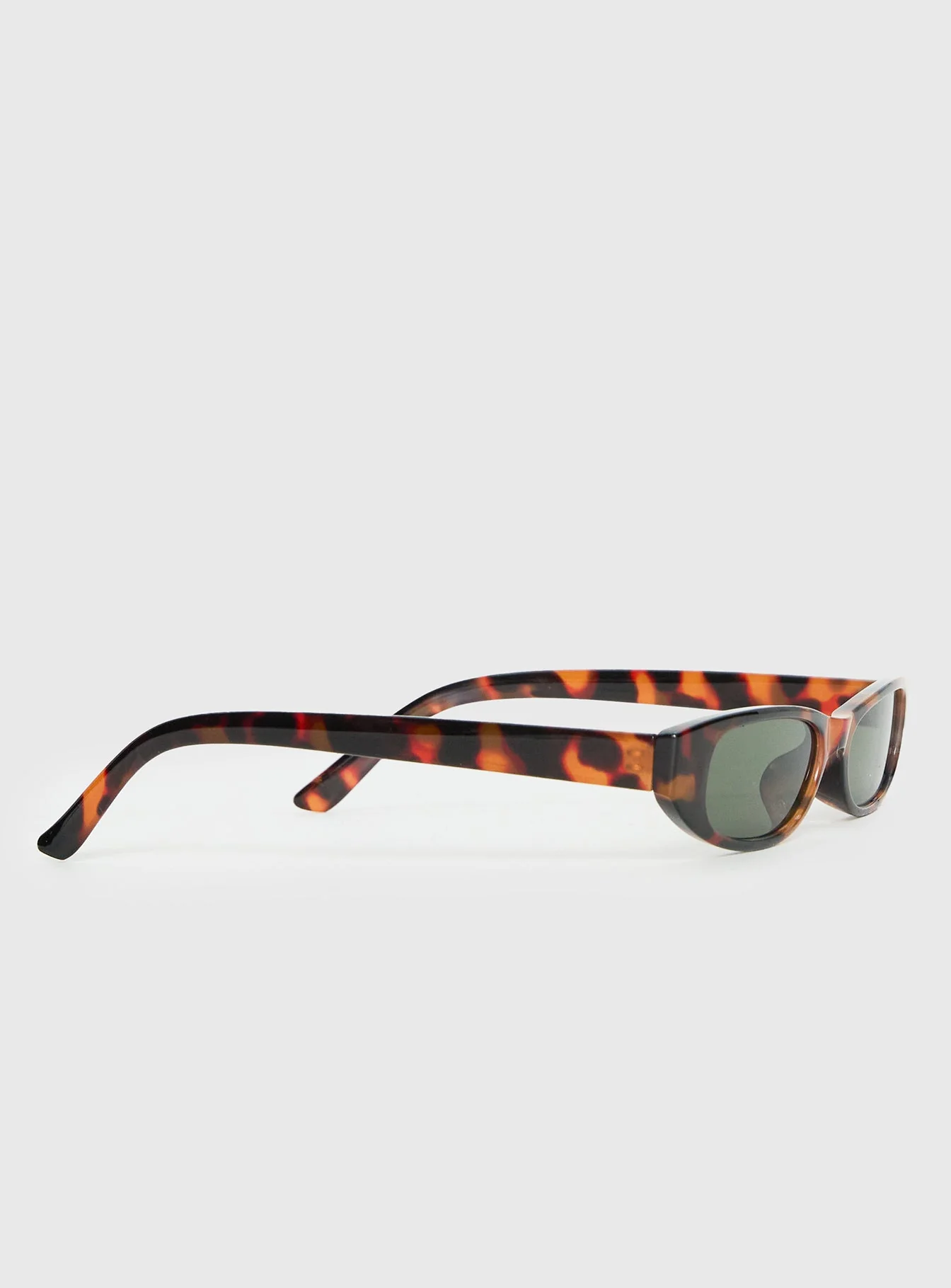 Bowery Slim Sunglasses Tort / Green - Image 3