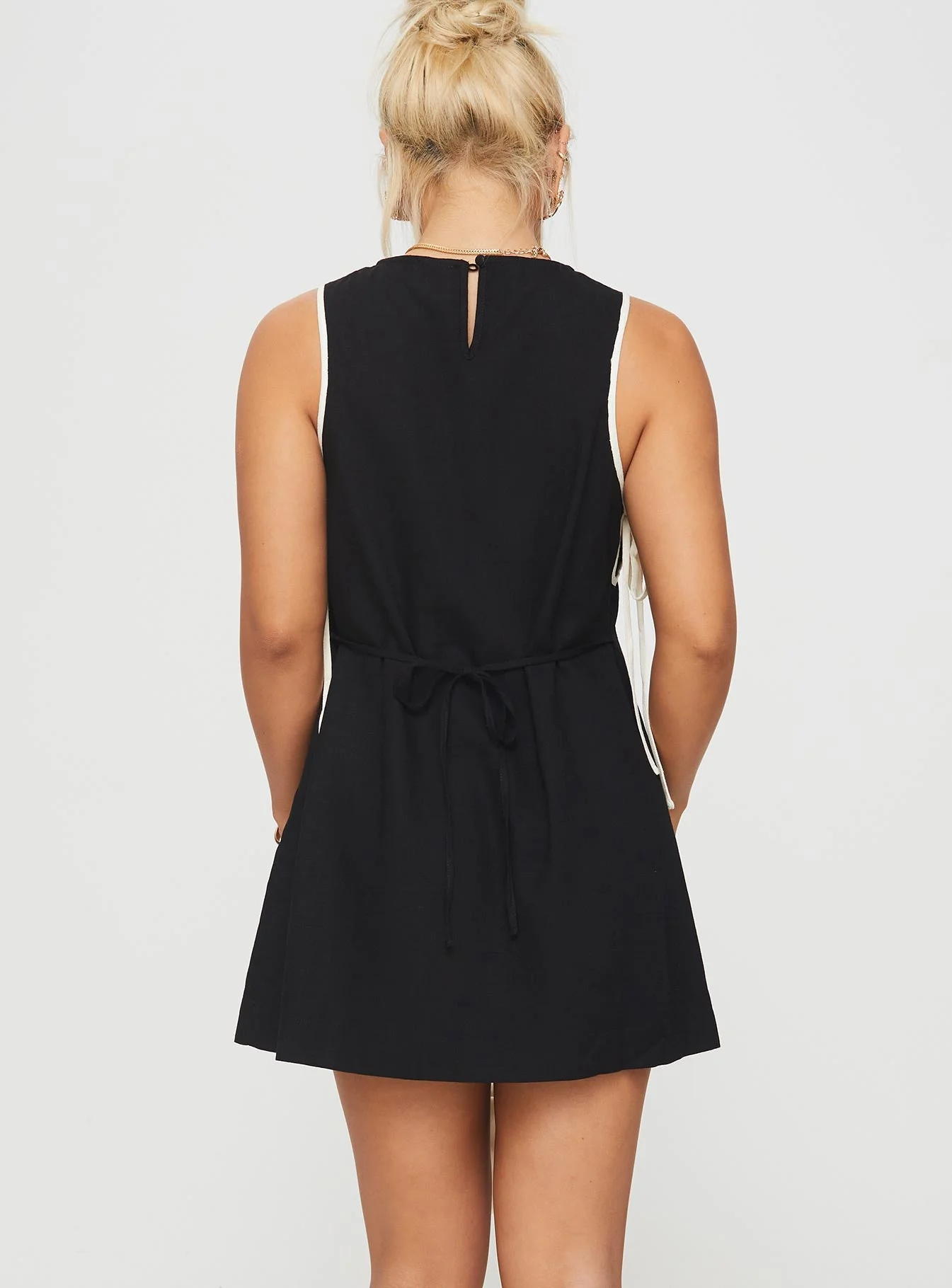 Boxay Mini Dress Black - Image 5