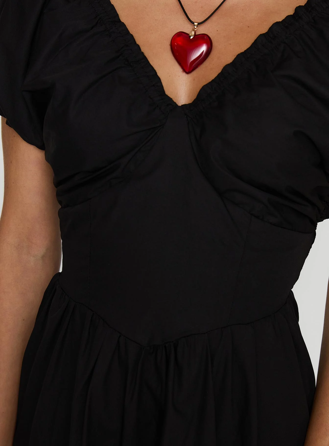 Breeanna Maxi Dress Black - Image 5