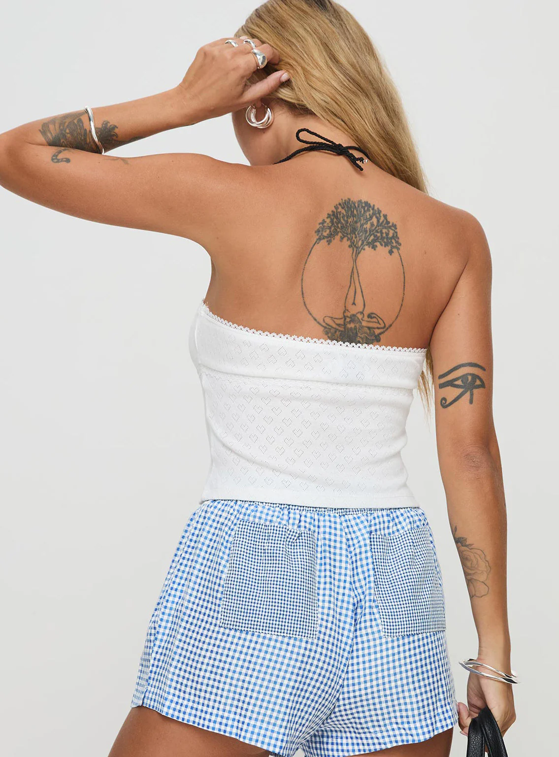 Brekke Strapless Top White - Image 5