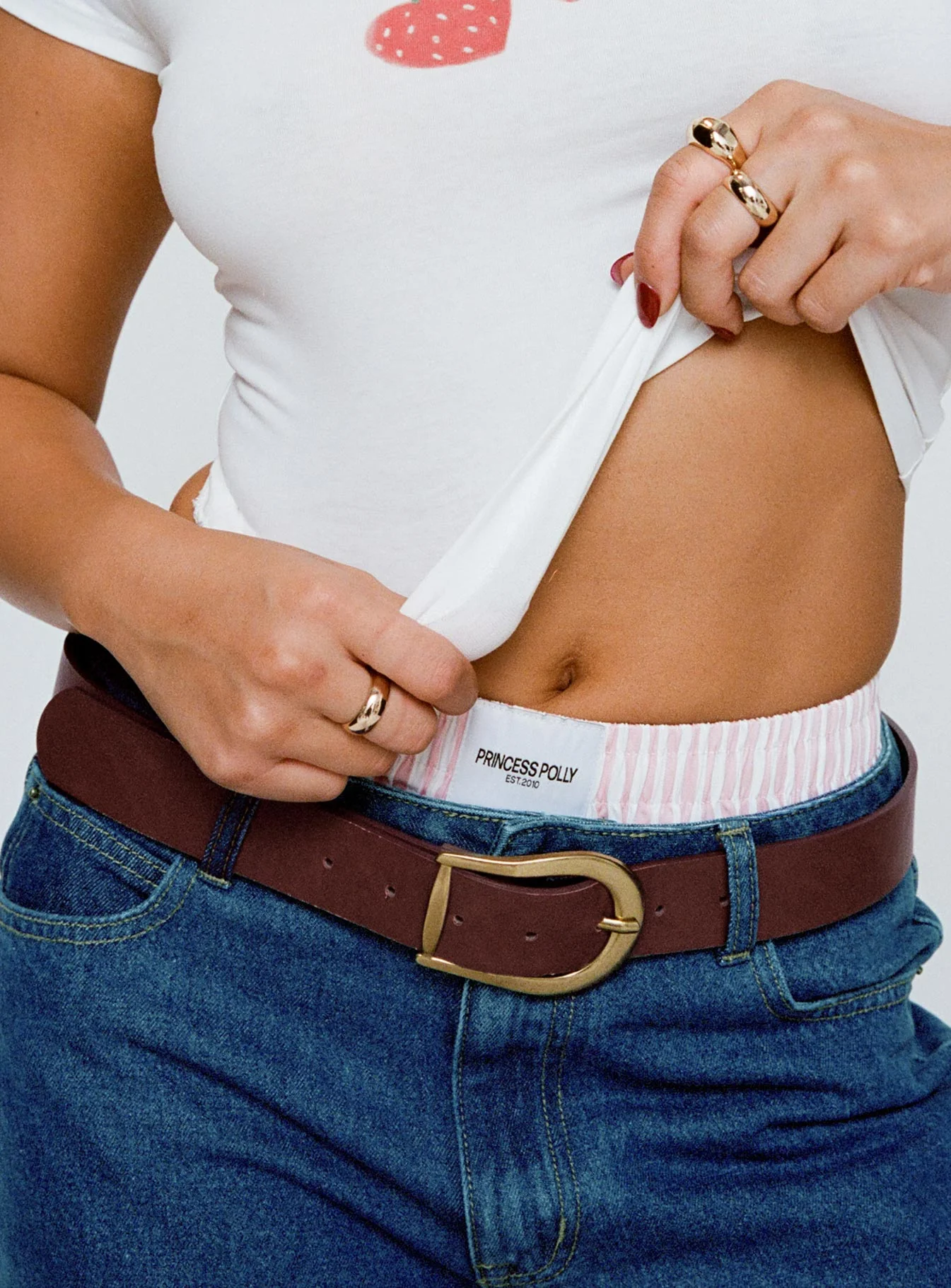 Breslin Belt Brown - Image 2