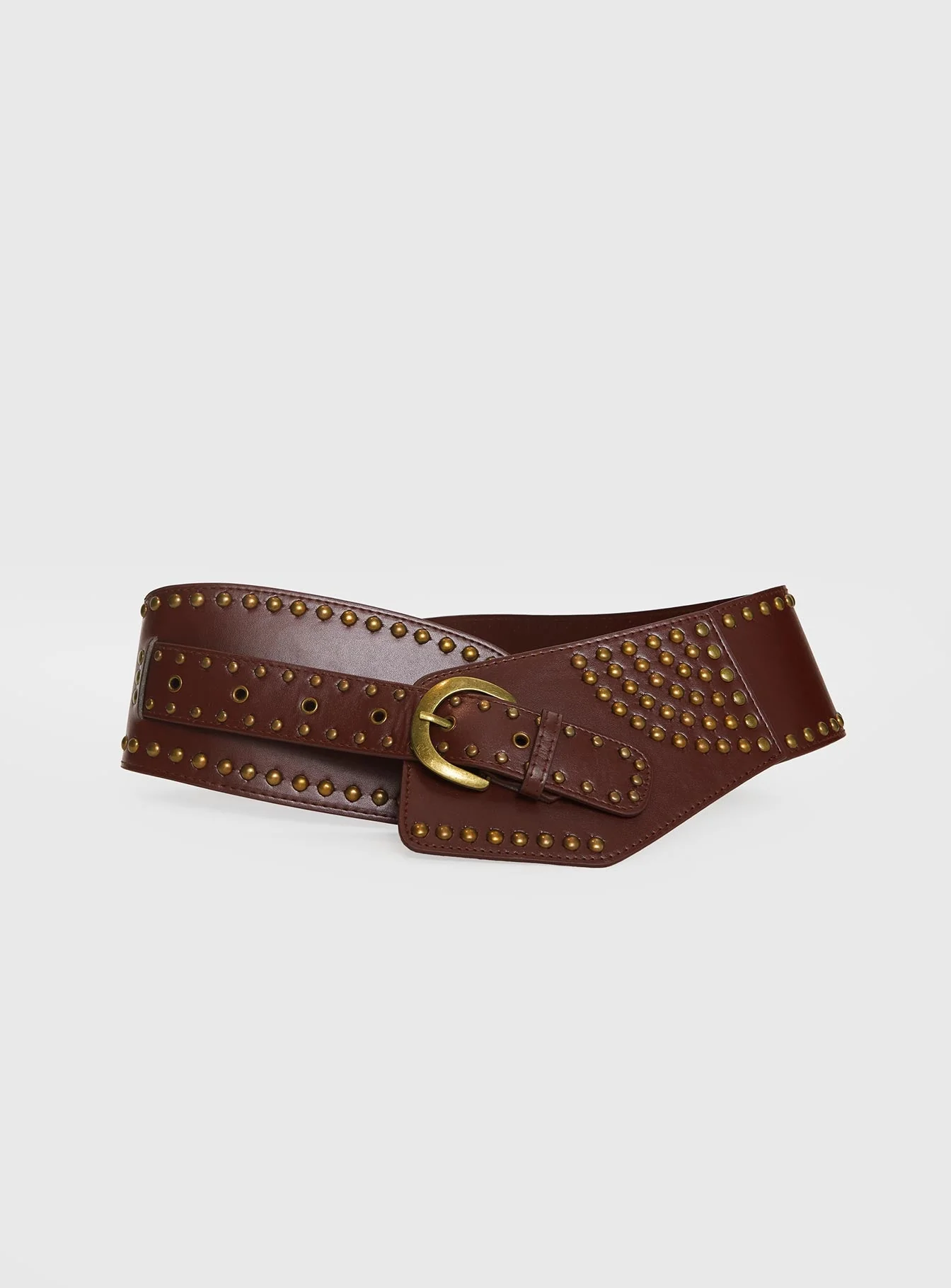 Buccaneer Belt Brown / Gold - Image 2