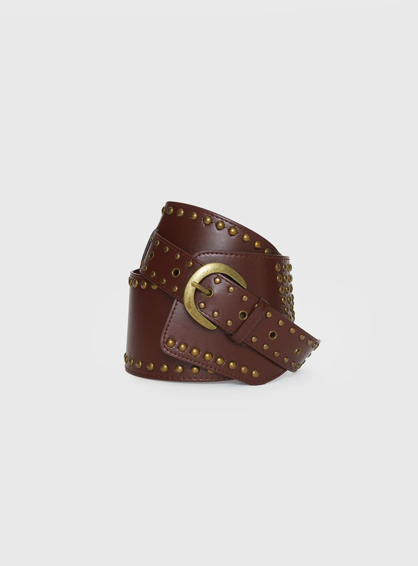Buccaneer Belt Brown / Gold - Image 3