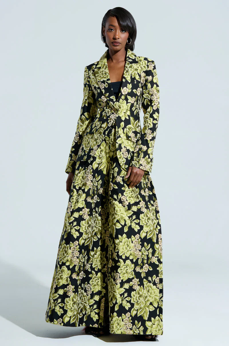 BUY MYSELF FLOWERS BROCADE BLAZER - Image 6
