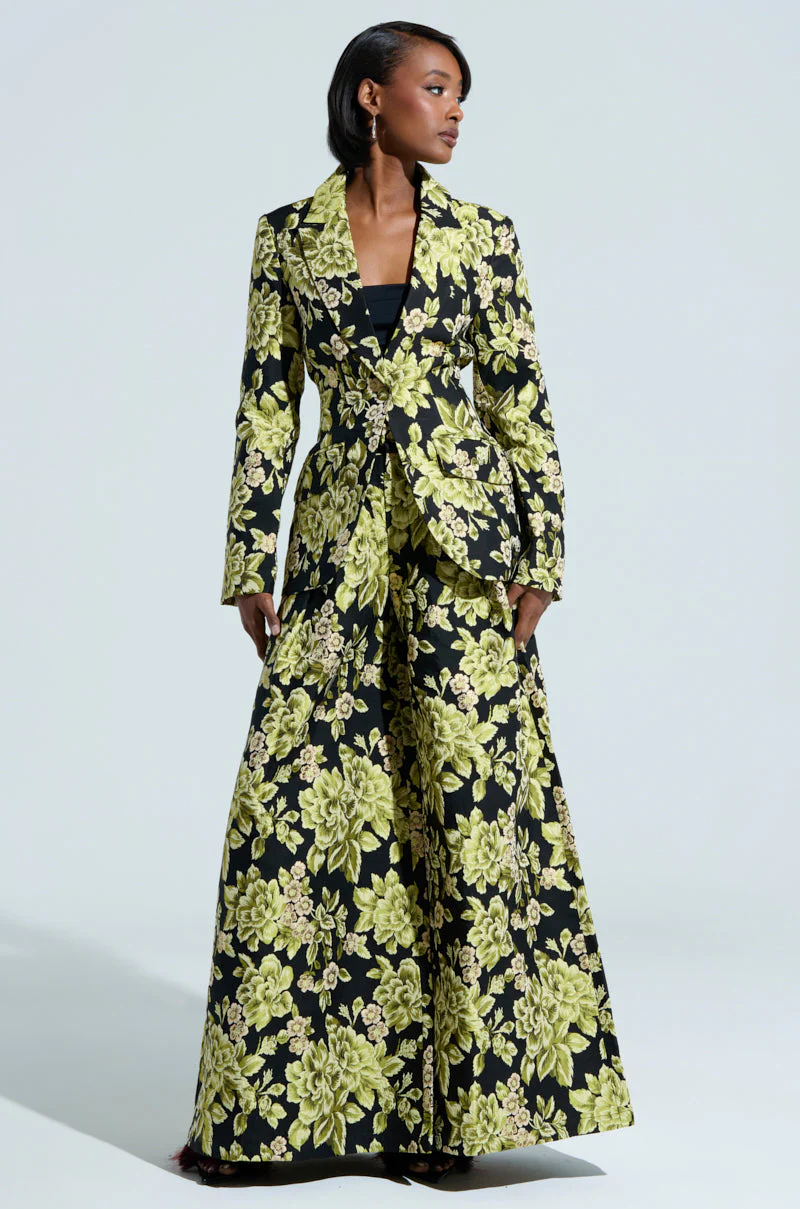 BUY MYSELF FLOWERS BROCADE BLAZER - Image 7