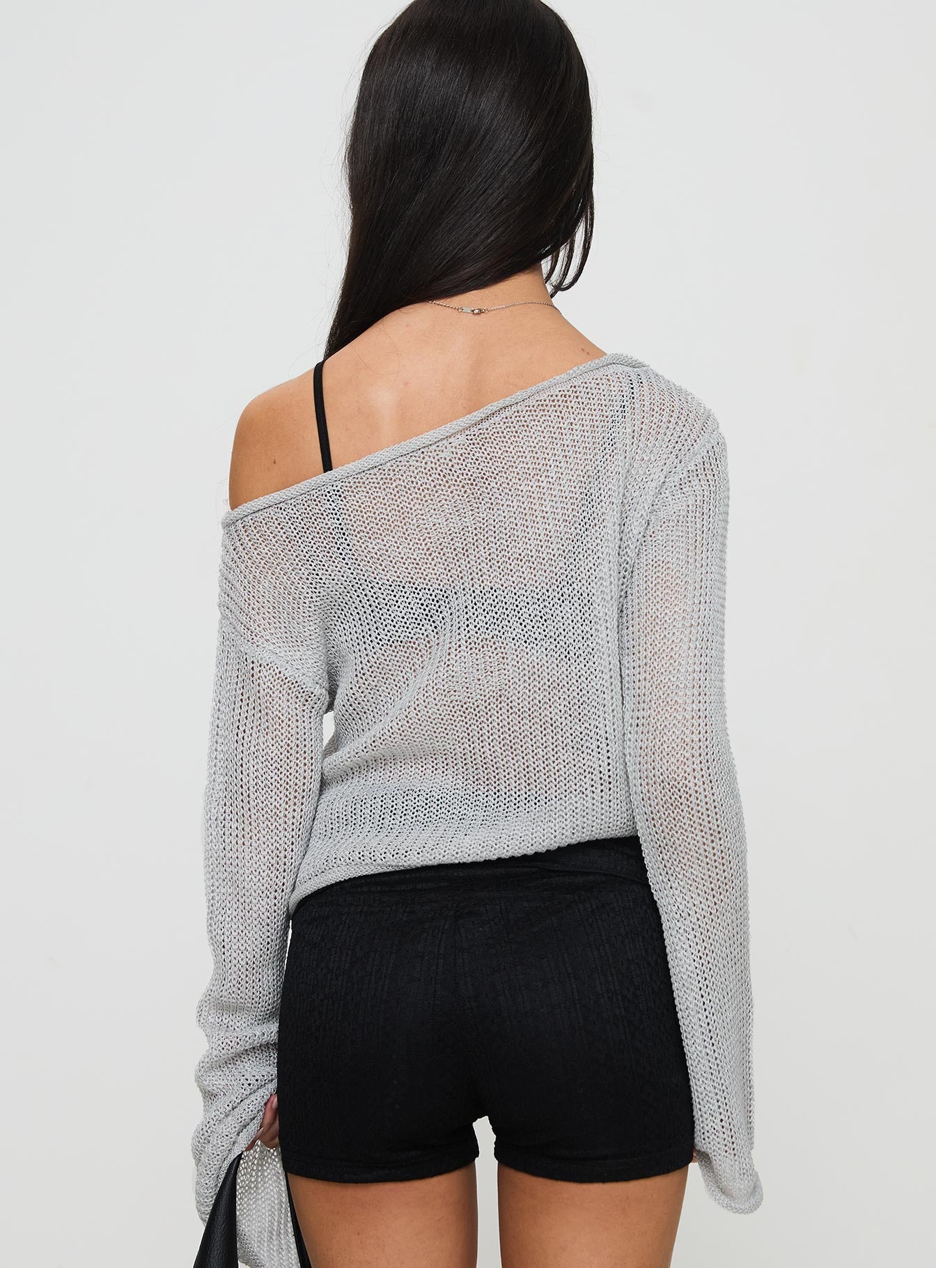 Cafe Pari Sweater Grey - Image 4