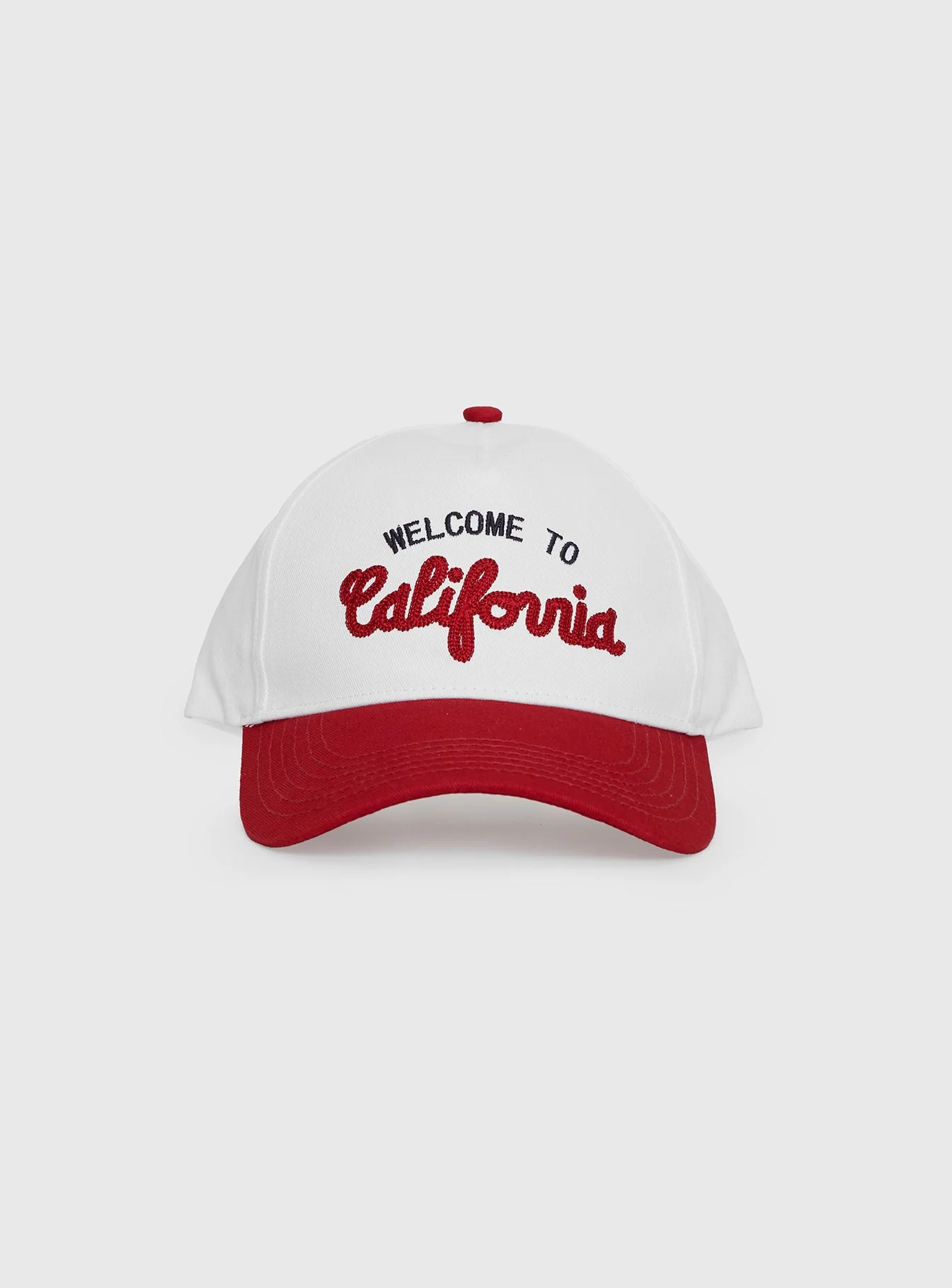 California Trucker Hat Red / White - Image 2