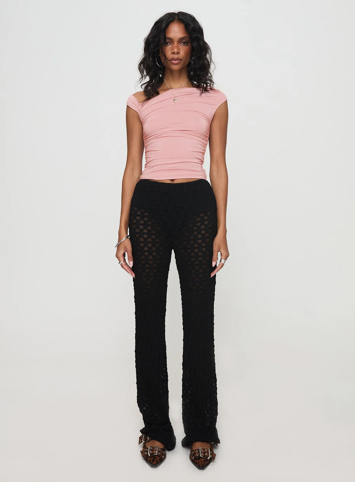 Call It What You Want Mesh Pants Black - Image 7