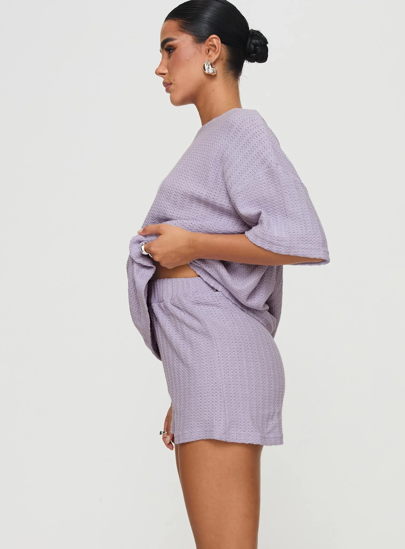 Cammie Knit Set Lilac - Image 5