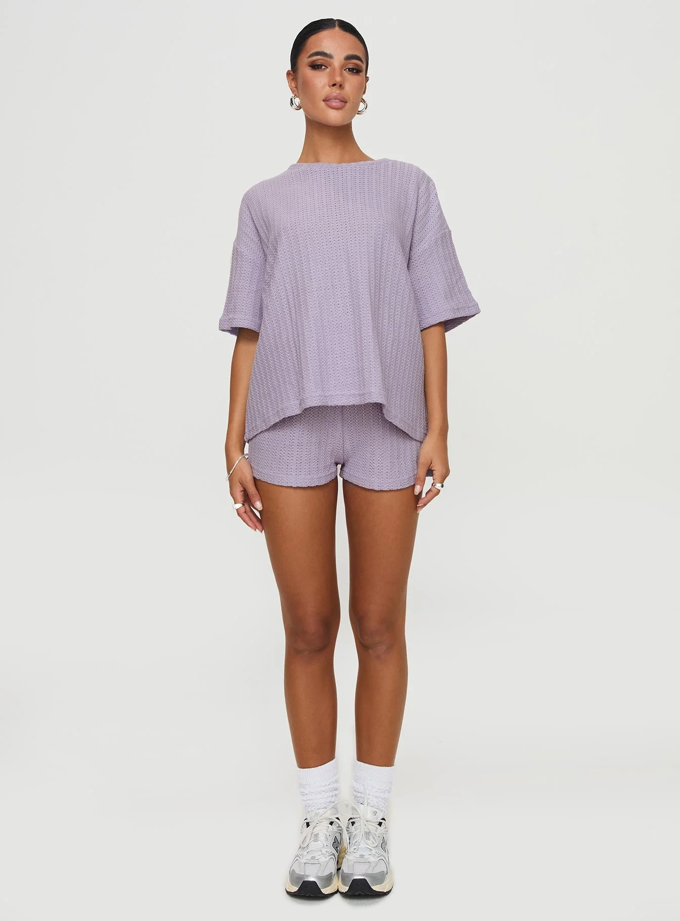 Cammie Knit Set Lilac - Image 9