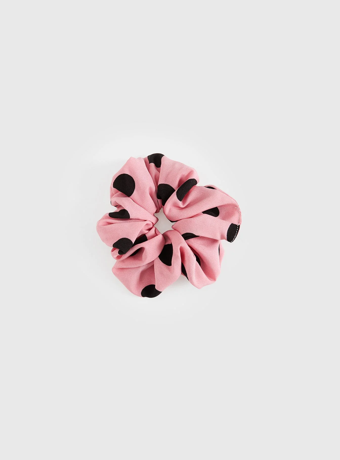 Can We Dance Scrunchie Pink Polka - Image 3