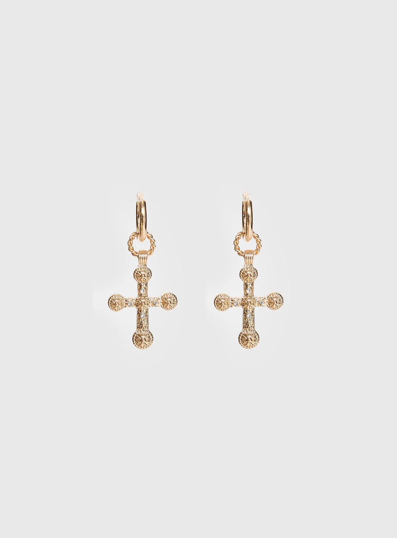 Captivated Earrings Gold - Image 2