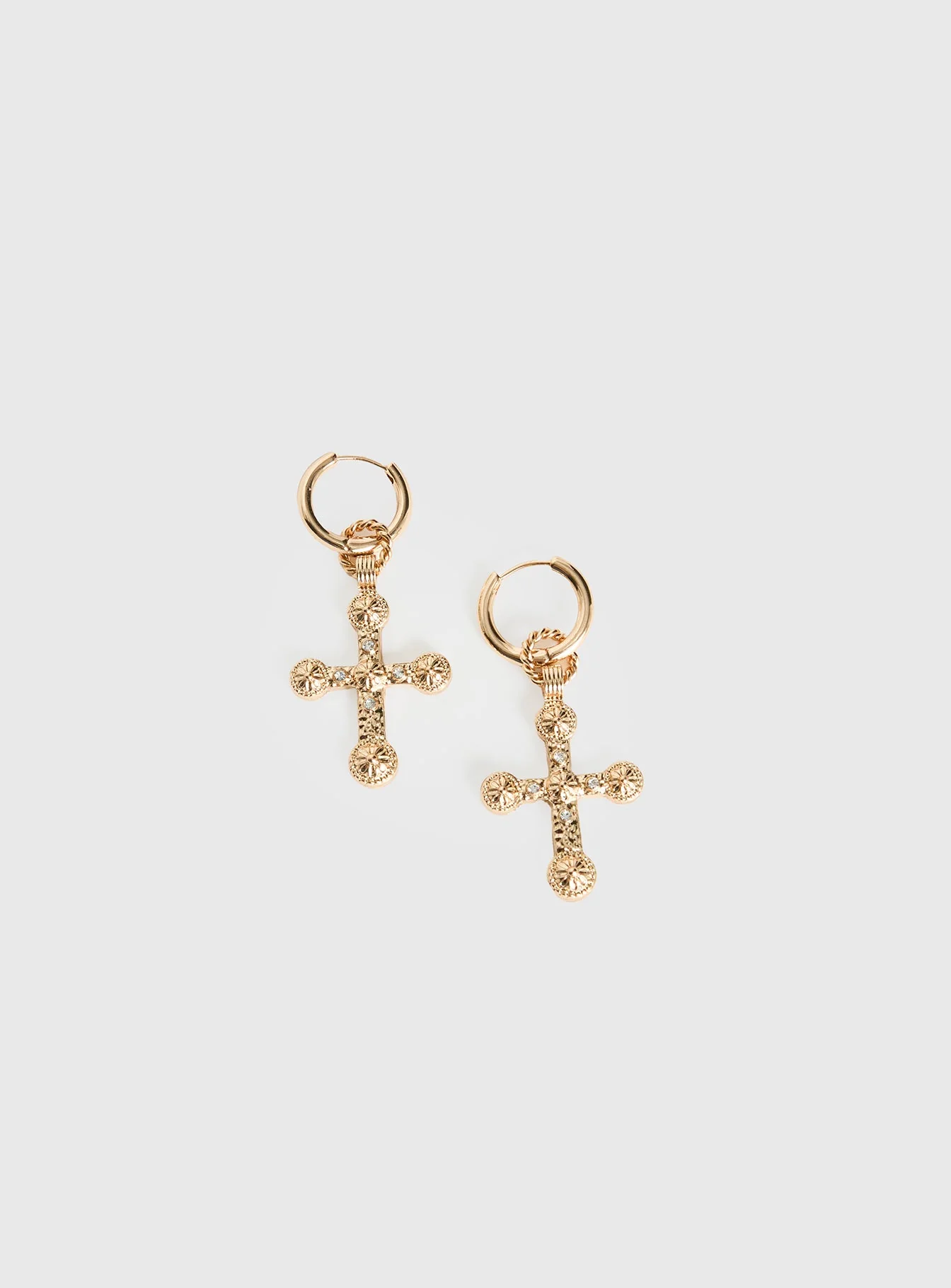 Captivated Earrings Gold - Image 3