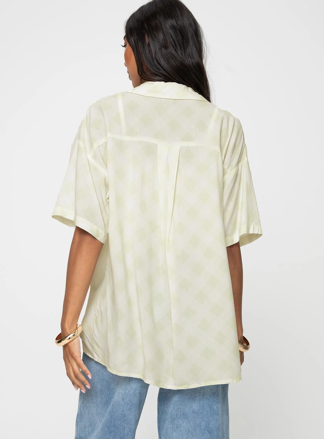 Caraliia Shirt Green Check - Image 5