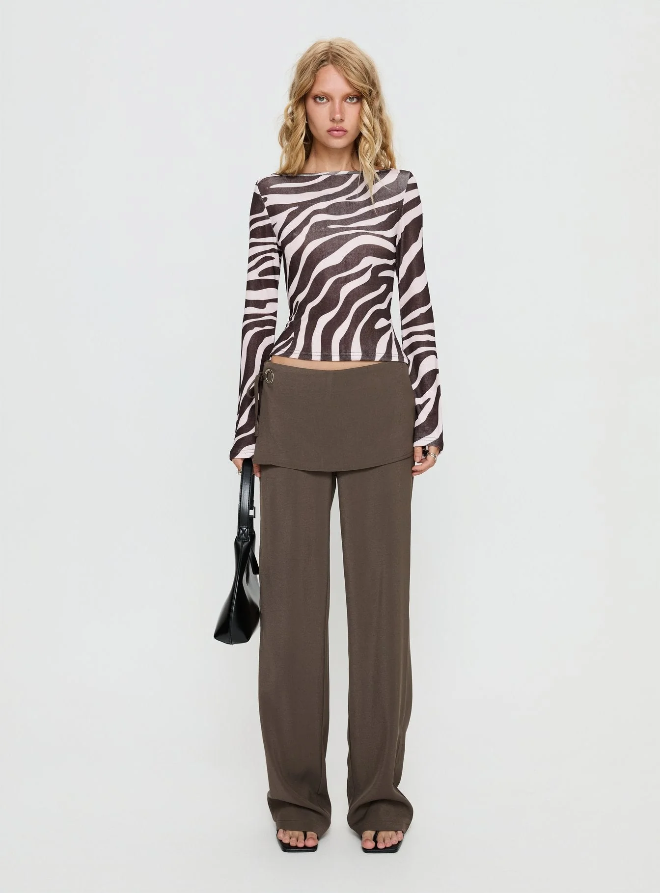 Casidee Long Sleeve Top Zebra - Image 6