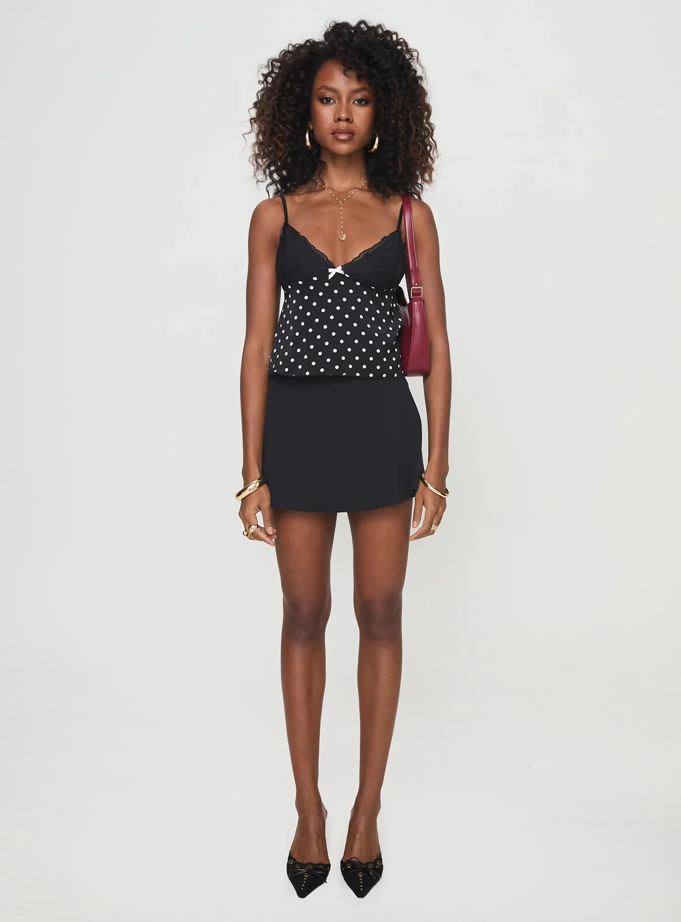 Castien Top Black Polka - Image 7