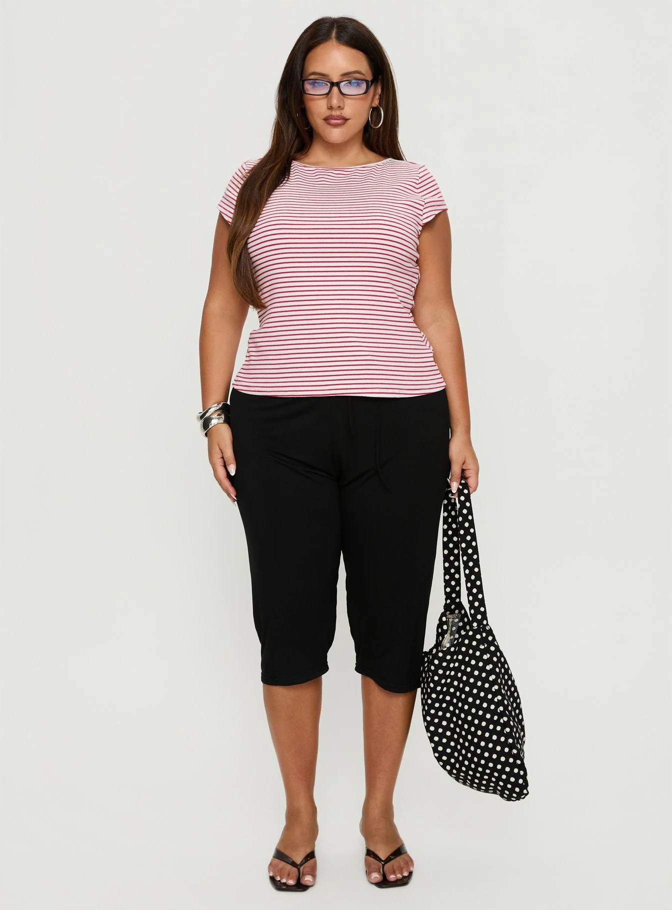 Cayte Capris Black Curve - Image 7