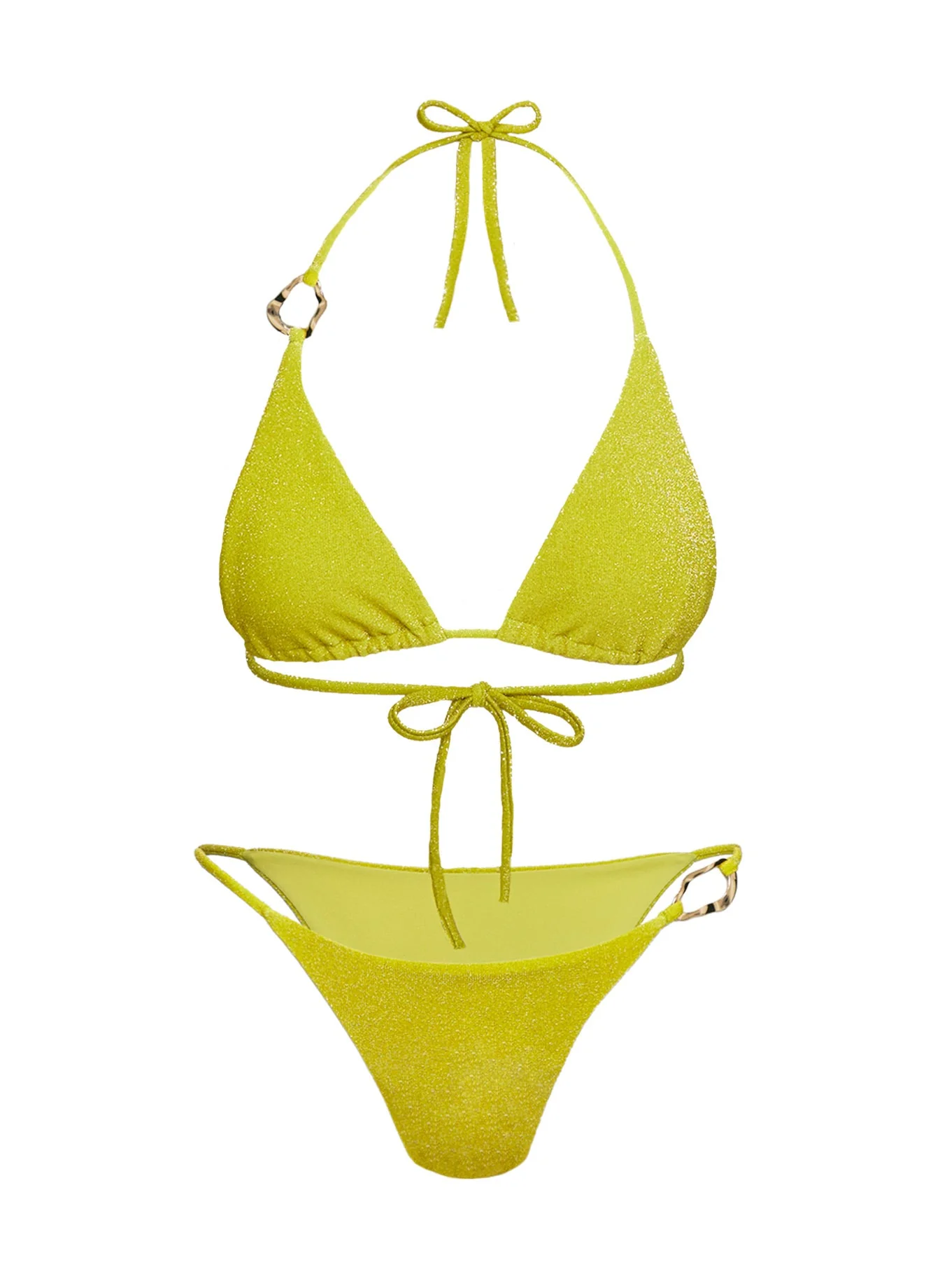 Centric Glitter Bikini Bottom Green - Image 5