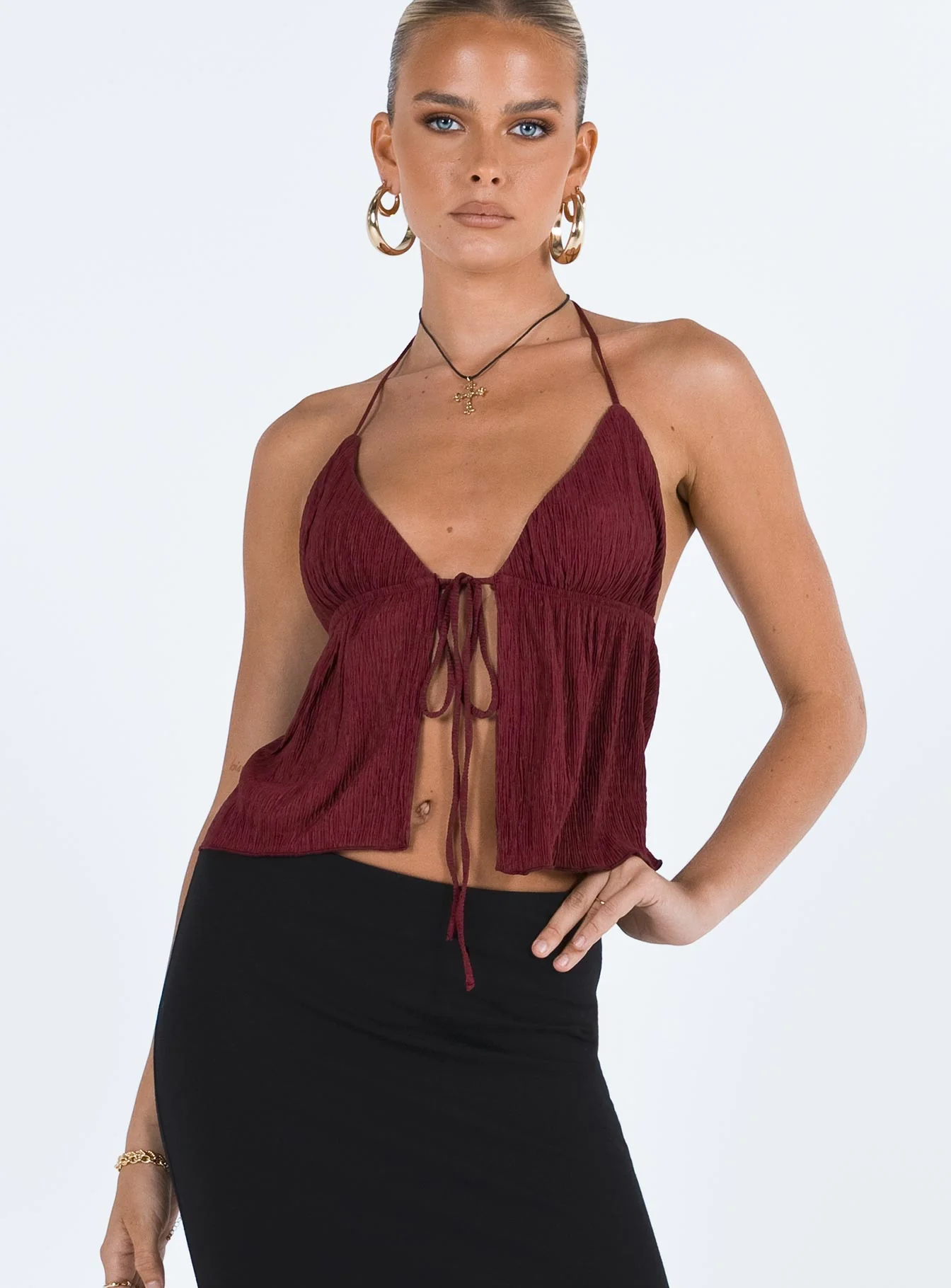 Chantria Top Burgundy Lower Impact - Image 2