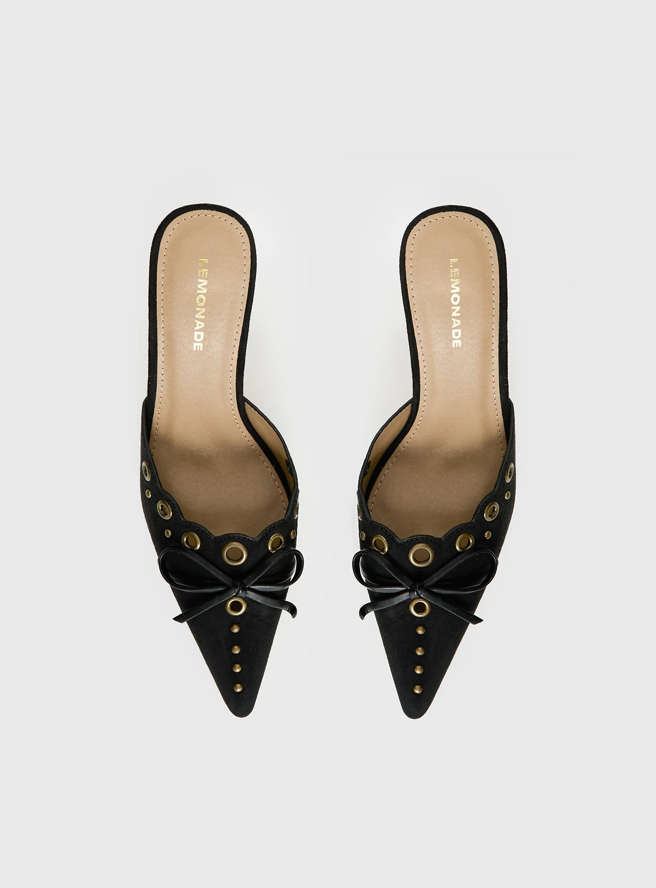 Charisma Pointed Toe Heels Black - Image 6
