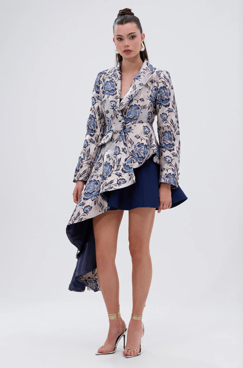 CHARLOTTE ASYMMETRICAL BLAZER - Image 2